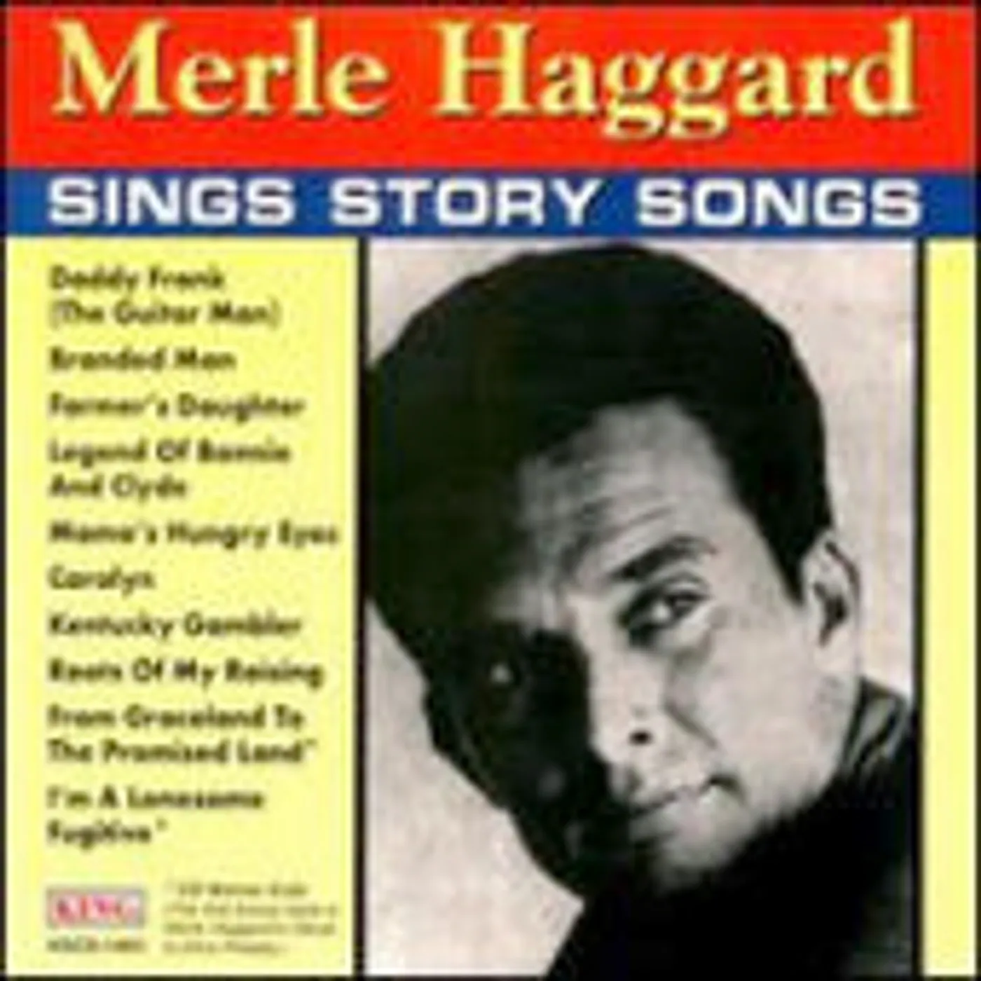 Merle Haggard SINGS STORY SONGS CD