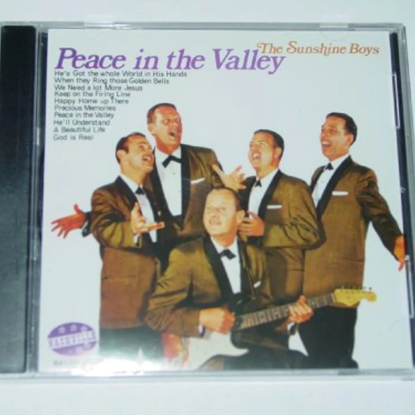 The Sunshine Boys PEACE IN THE VALLEY CD
