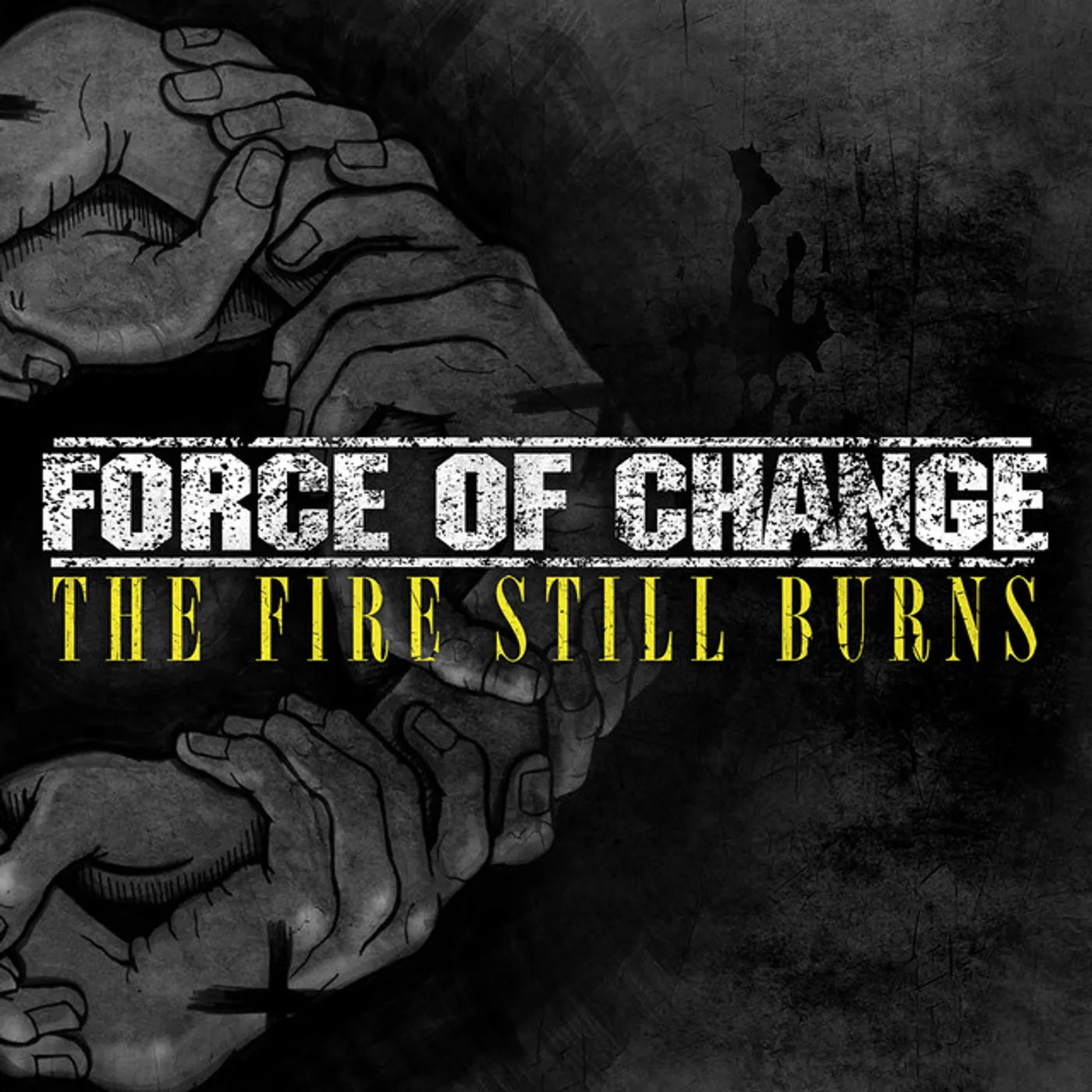 Force Of Change FIRE STILL BURNS Vinyl Record