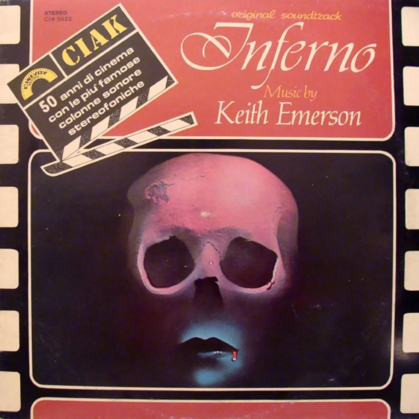 Keith Emerson INFERNO Vinyl Record