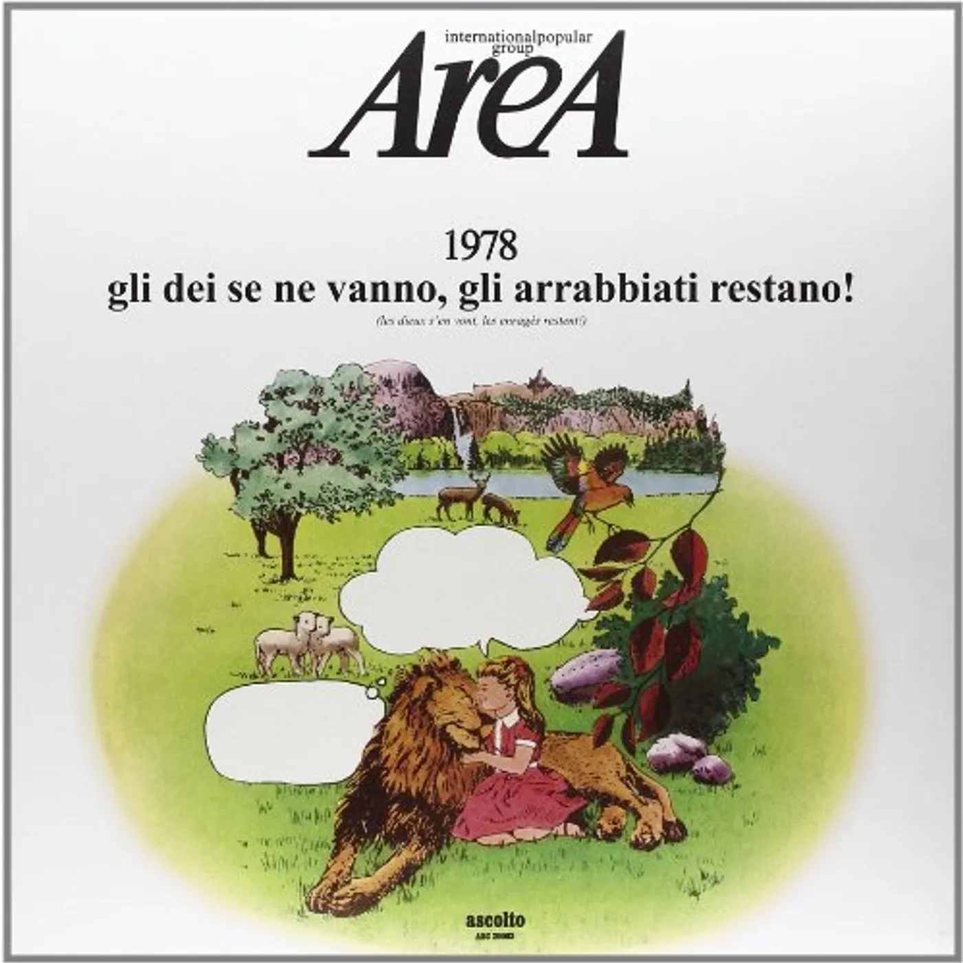 Area 1978 GLI DEI SE NE VANNO Vinyl Record
