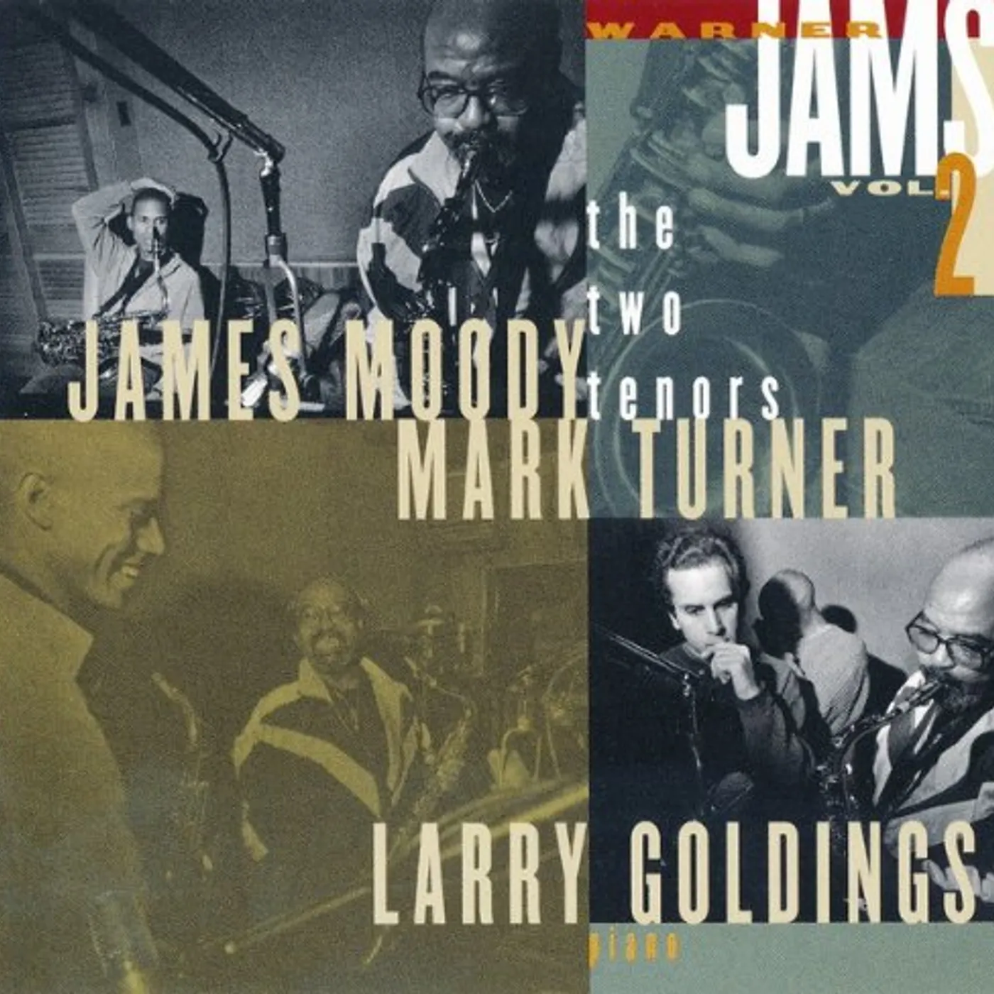James Moody WARNER JAMS: TWO TENORS 2 CD