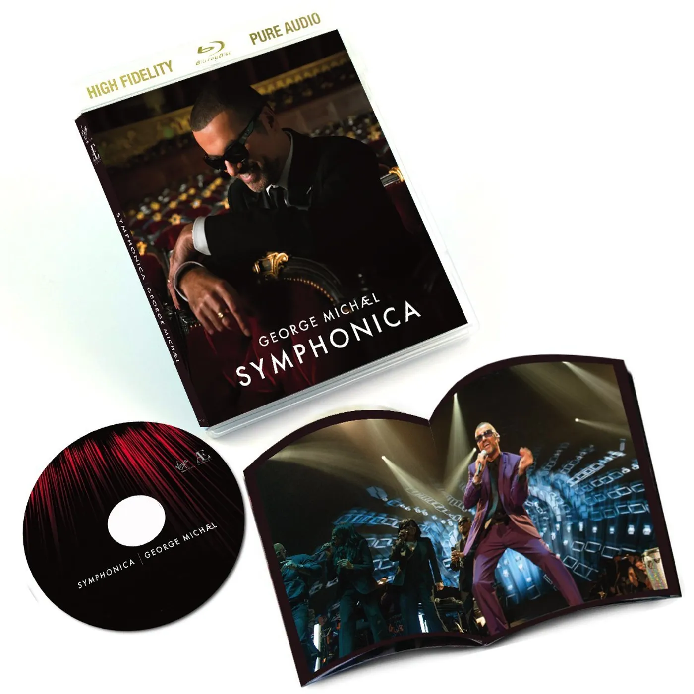 George Michael SYMPHONICA Blu-ray Audio