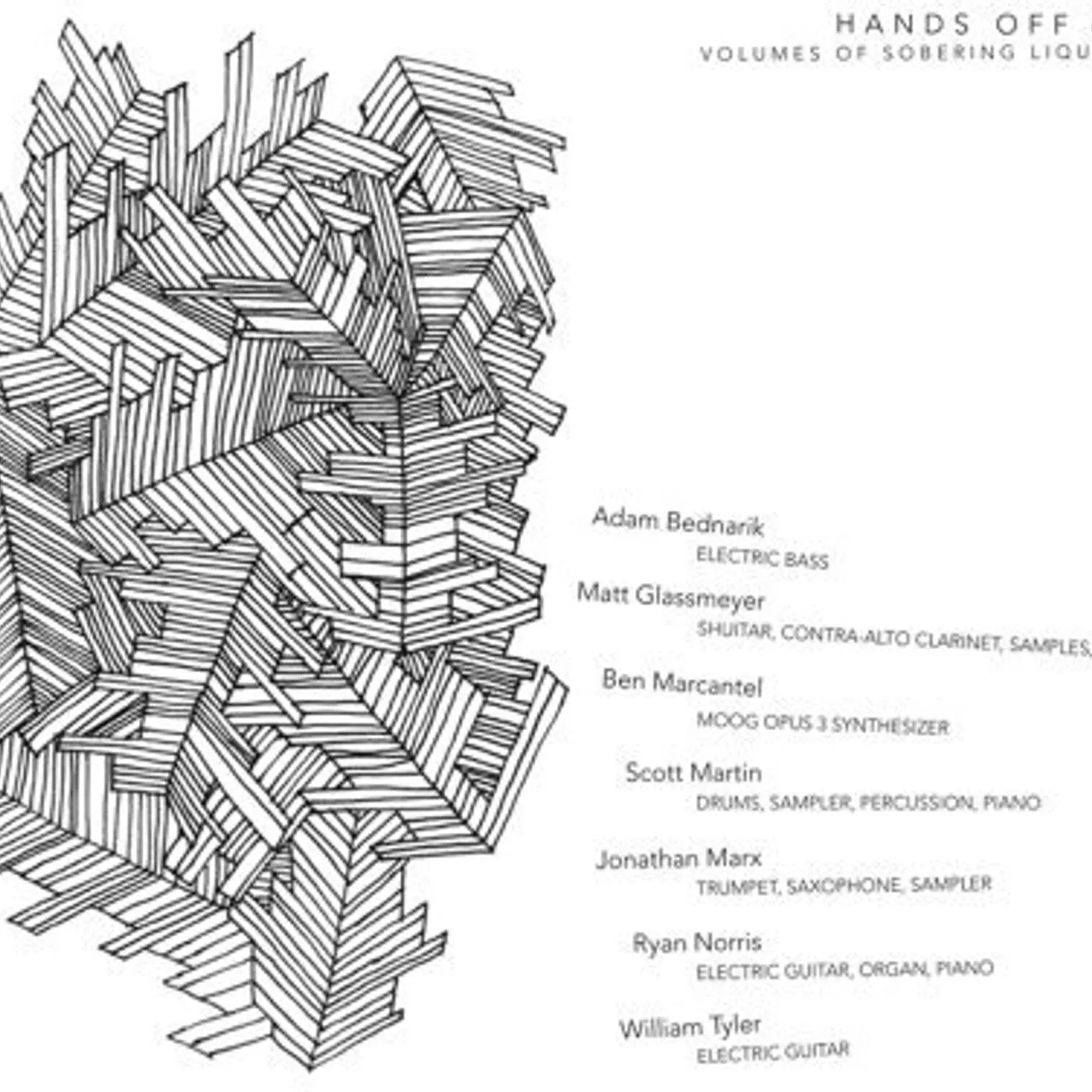 Hands Off Cuba VOLUMES OF SOBERING LIQUIDS Vinyl Record
