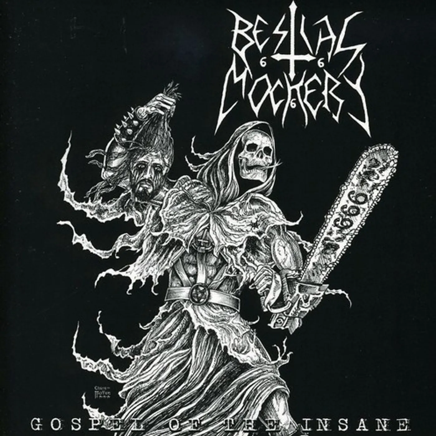 Bestial Mockery GOSPEL OF THE INSANE CD