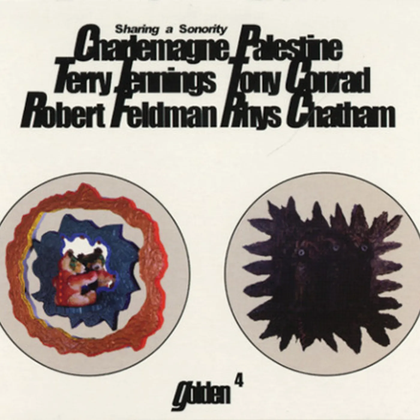 Charlemagne Palestine SHARING A SONORITY (GOLDEN 4) CD