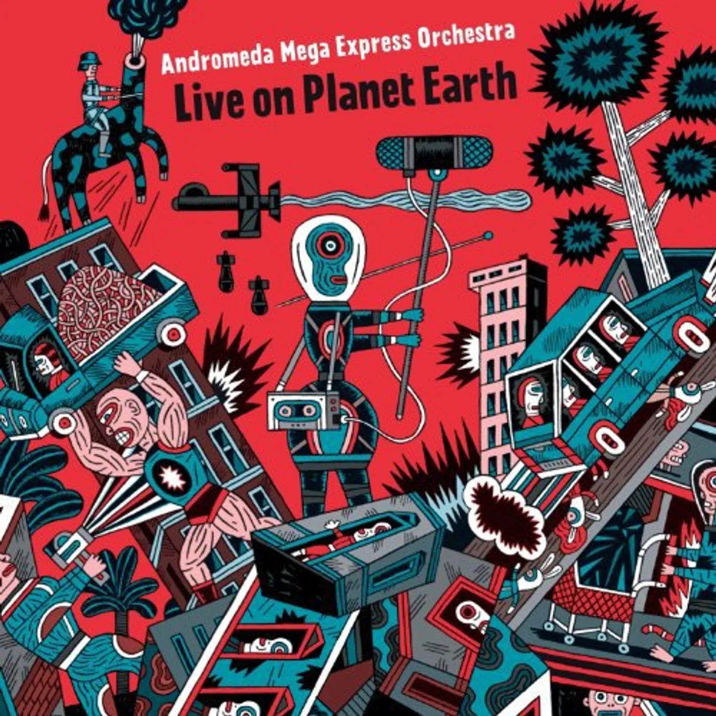 Andromeda Mega Express Orchestra Live on Planet Earth Vinyl Record