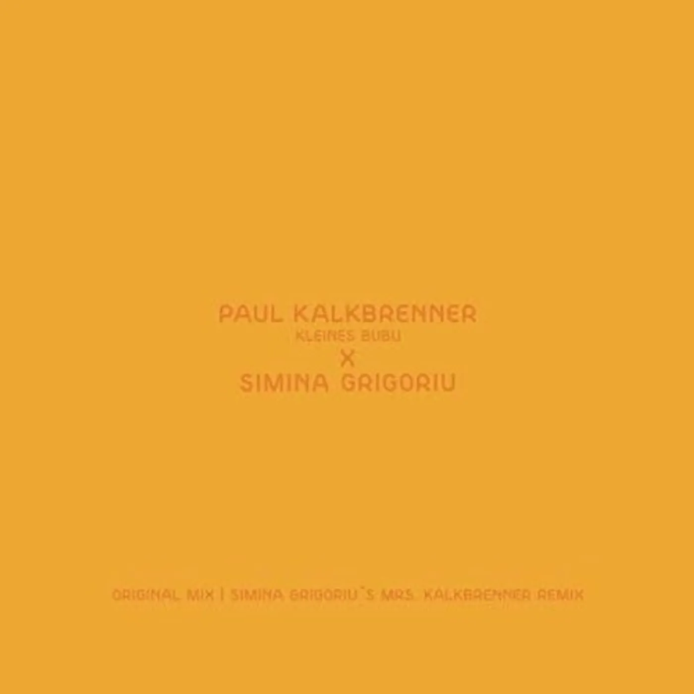 Paul Kalkbrenner KLEINES BUBU Vinyl Record