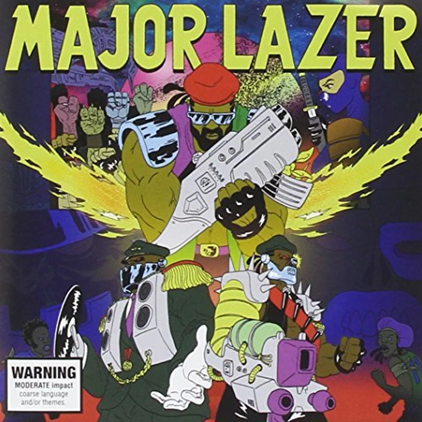 Major Lazer FREE THE UNIVERSE: AUSTRALASIAN TOUR EDITION CD