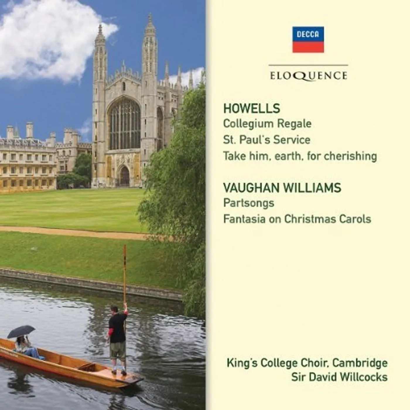 David Willcocks HOWELLS & VAUGHAN WILLIAMS: CHORAL MUSIC CD
