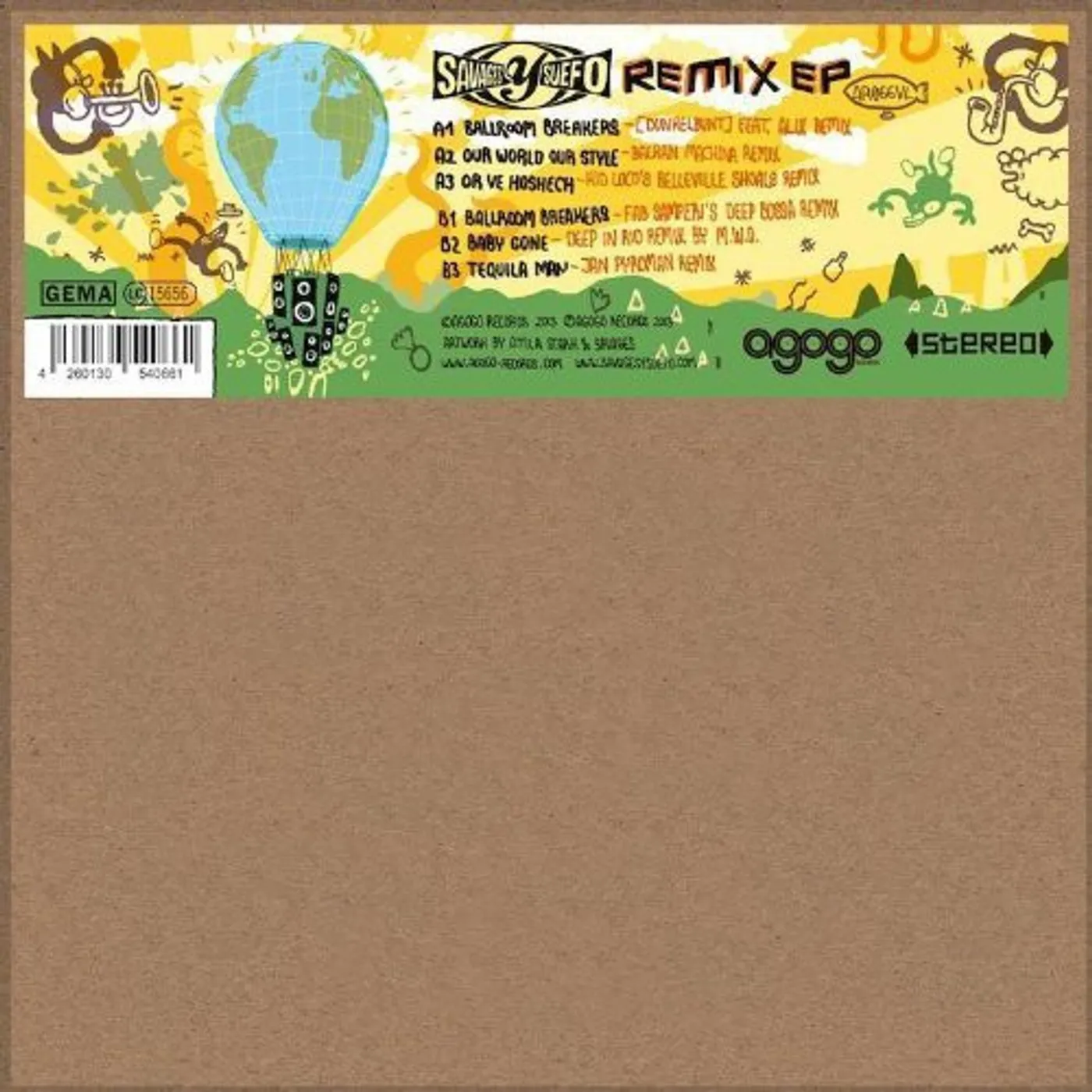 Savages Y Suefo REMIX EP Vinyl Record