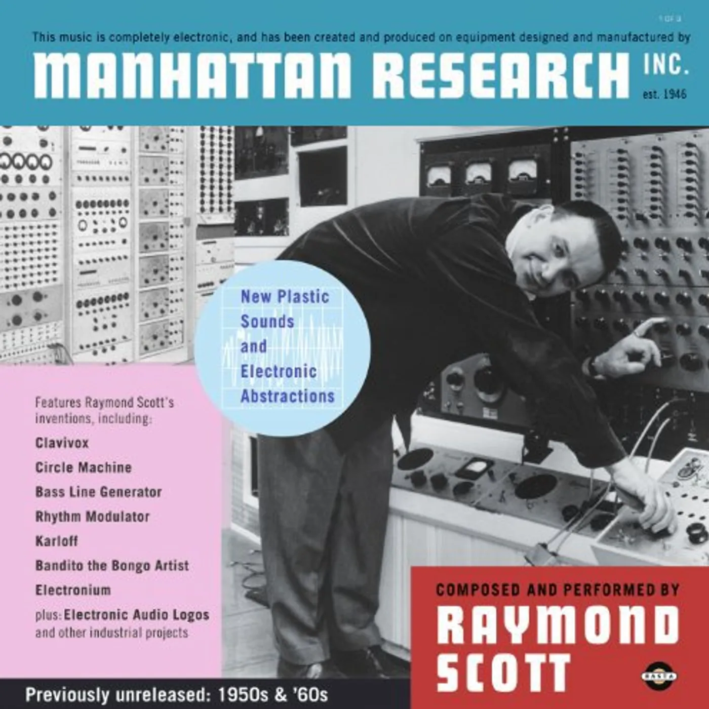 Raymond Scott MANHATTAN RESEARCH INC Vinyl Record
