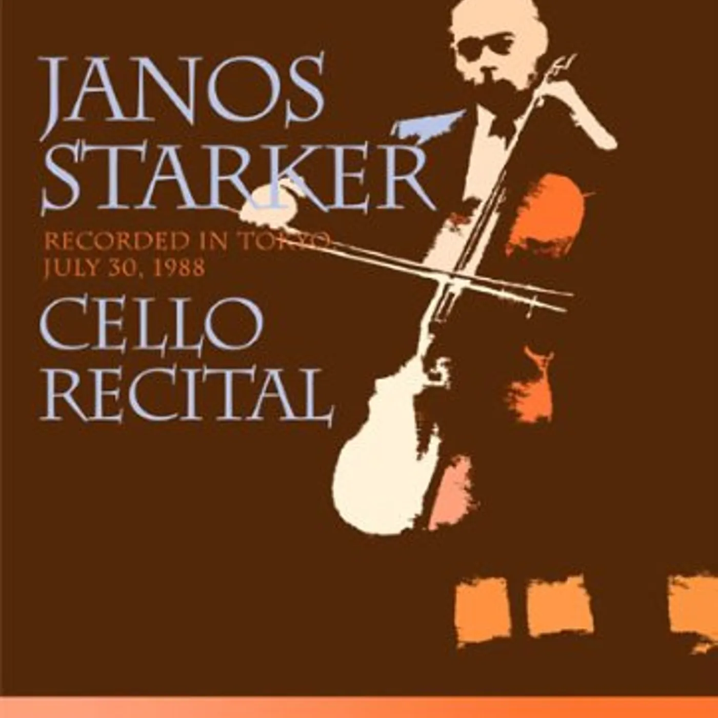 János Starker CELLO RECITAL DVD