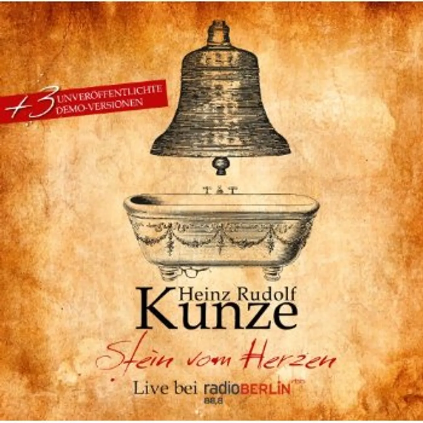 Heinz Rudolf Kunze STEIN VOM HERZEN: LIVE CD