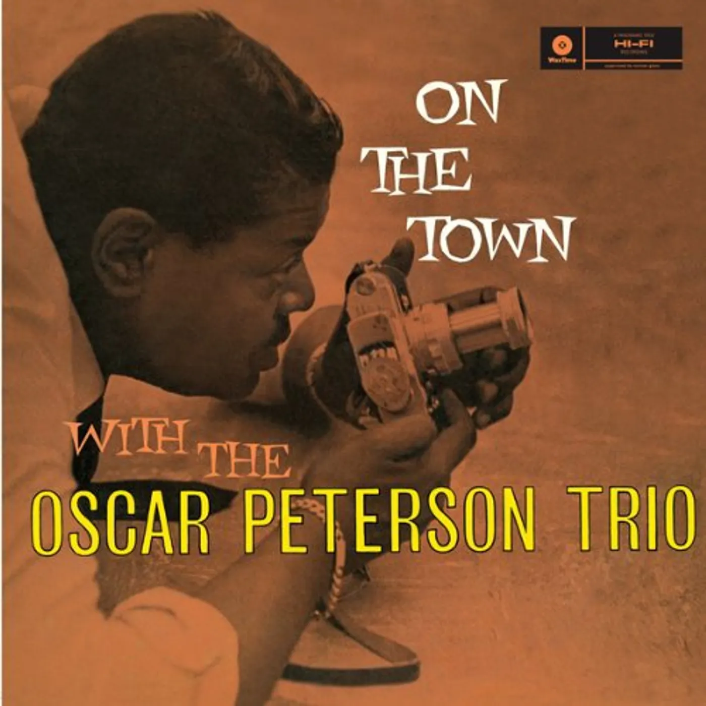 Oscar Peterson Trio ON THE TOWN Vinyl Record - Spain Release