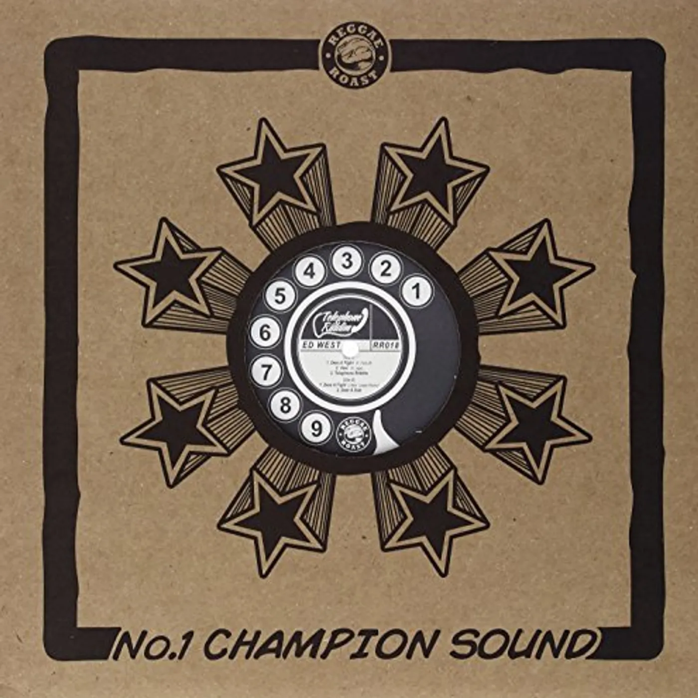 Ed West Telephone Riddim Vinyl Record