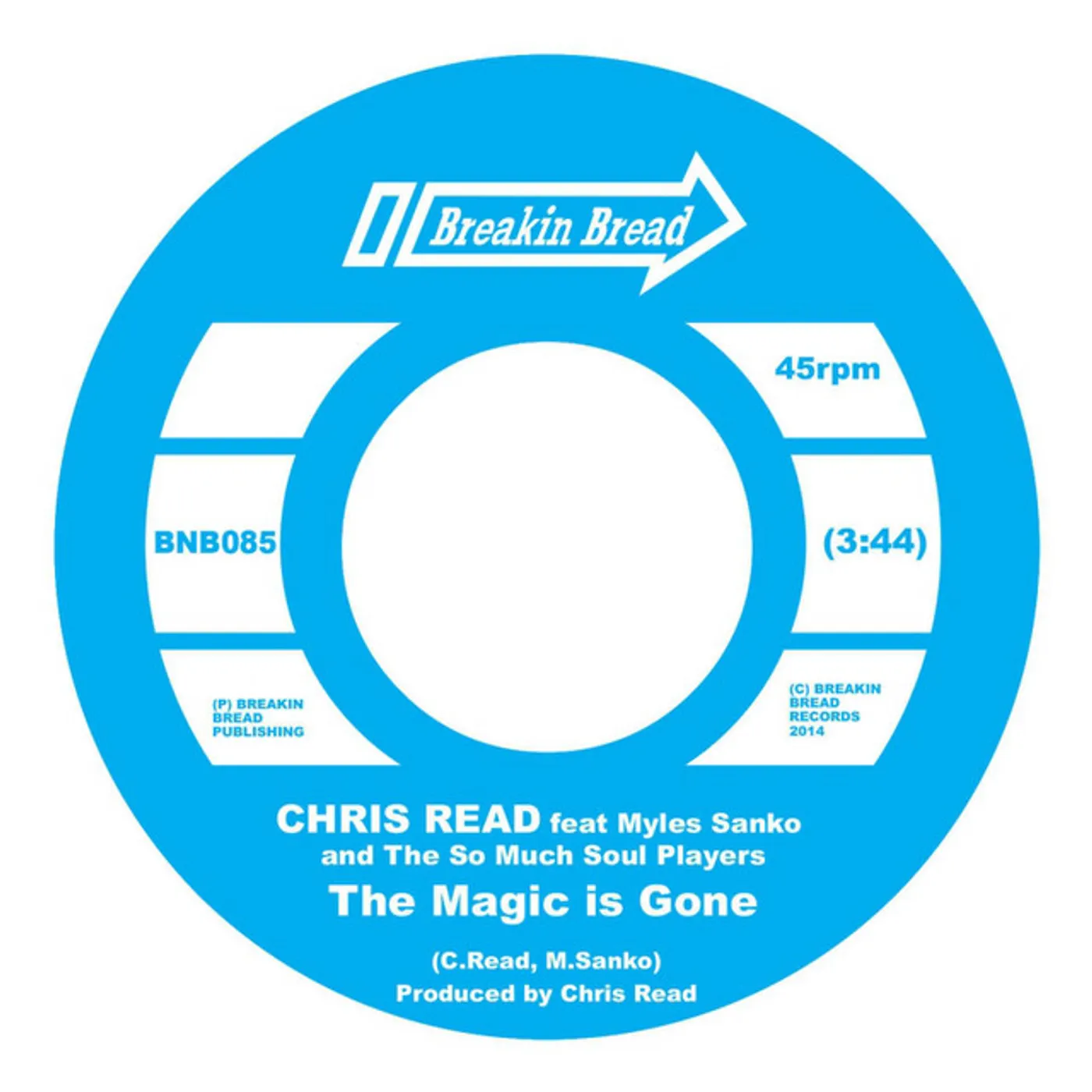 Chris Read MAGIC IS GONE Vinyl Record - UK Release
