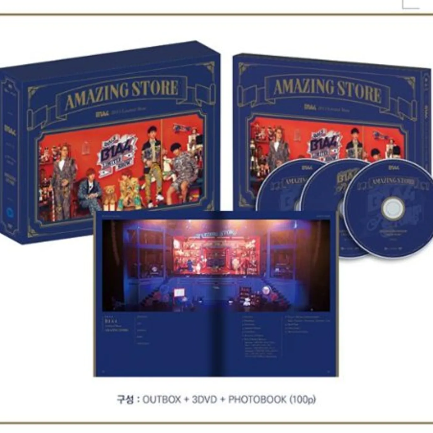 2013 B1A4 LIMITED SHOW AMAZING STORE DVD