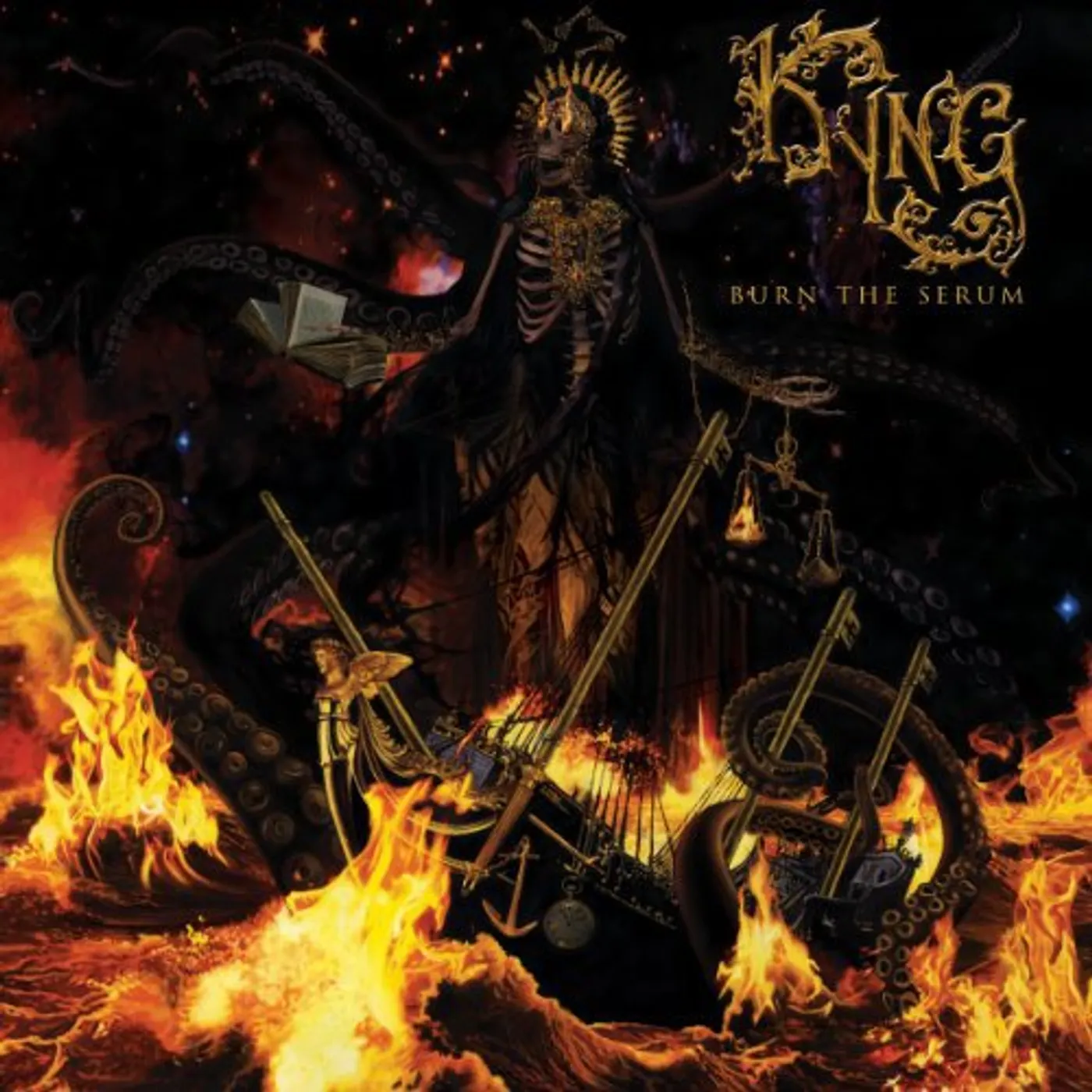 Kyng Burn The Serum Vinyl Record