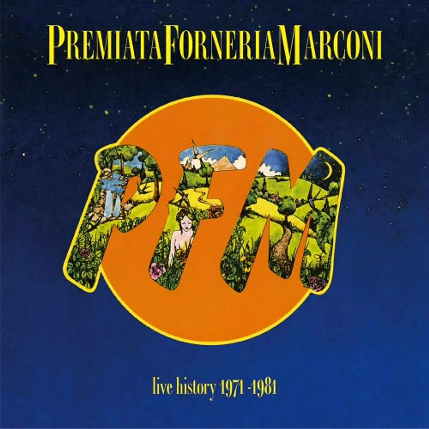 Premiata Forneria Marconi LIVE HISTORY 1971-78 CD