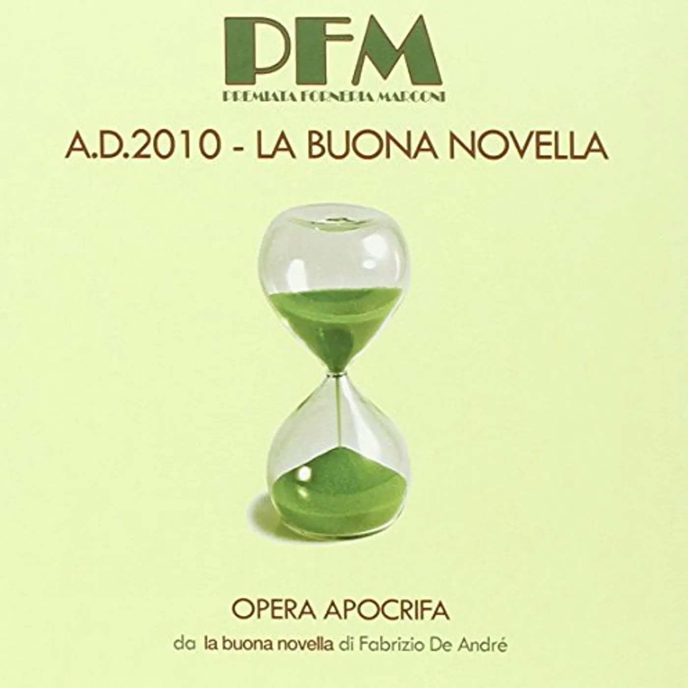 Premiata Forneria Marconi AD2010-LA BUONA NOVELLA CD
