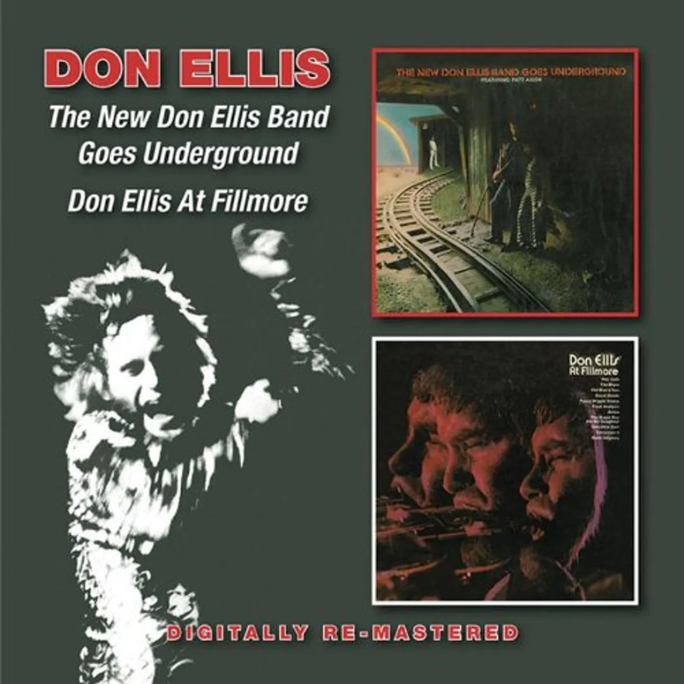 NEW DON ELLIS BAND/GOES UNDERGROUND/DON ELLIS AT F CD