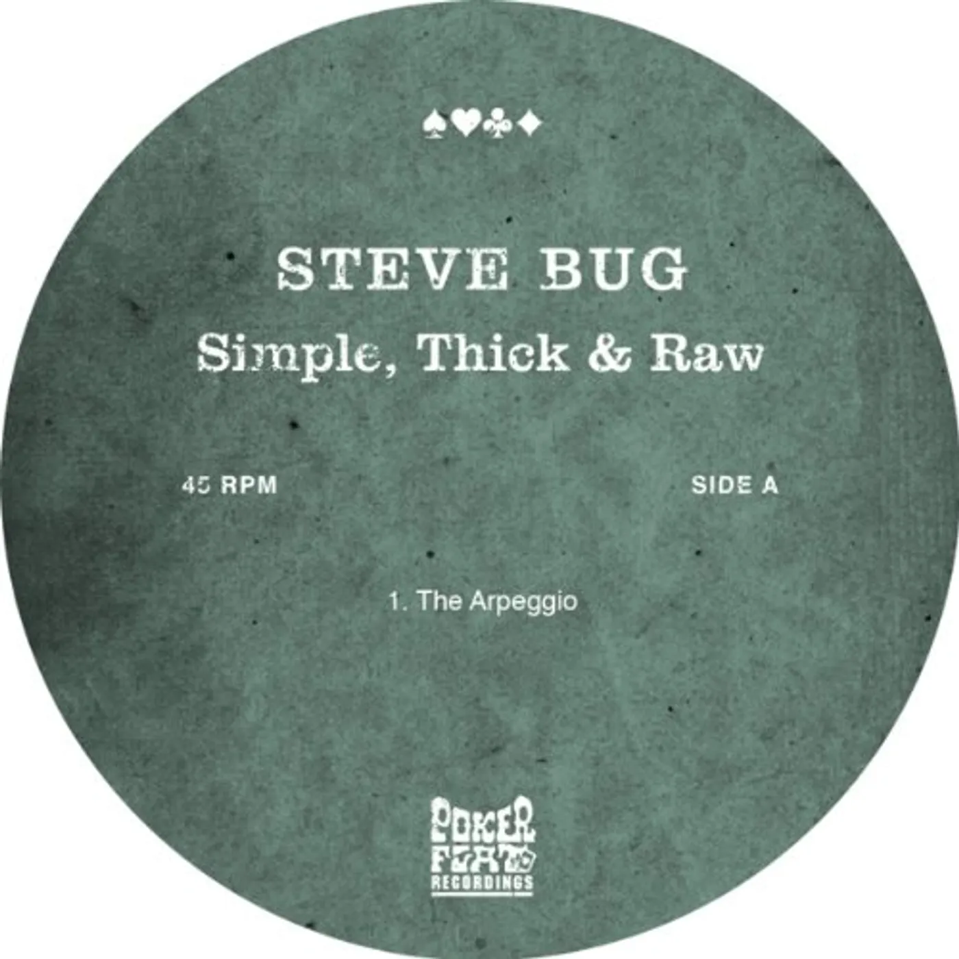 Steve Bug SIMPLE THICK & RAW Vinyl Record