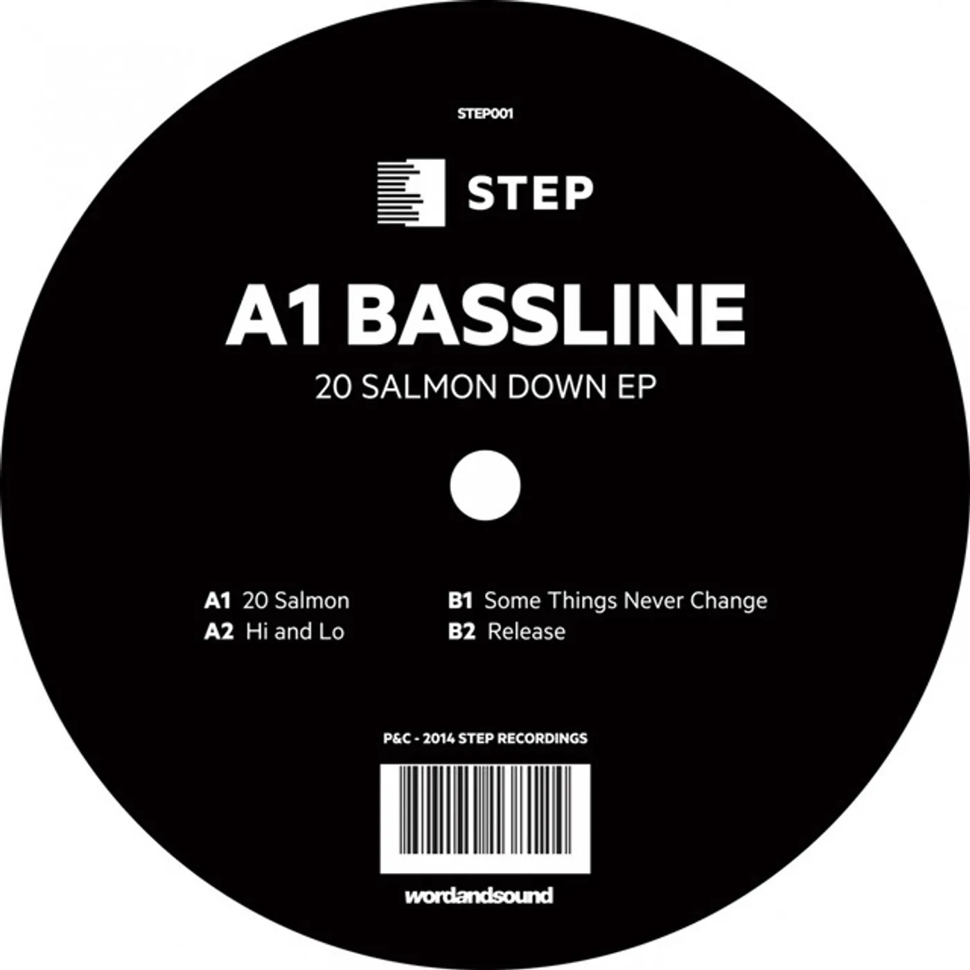 A1 Bassline 20 Salmon Down EP Vinyl Record