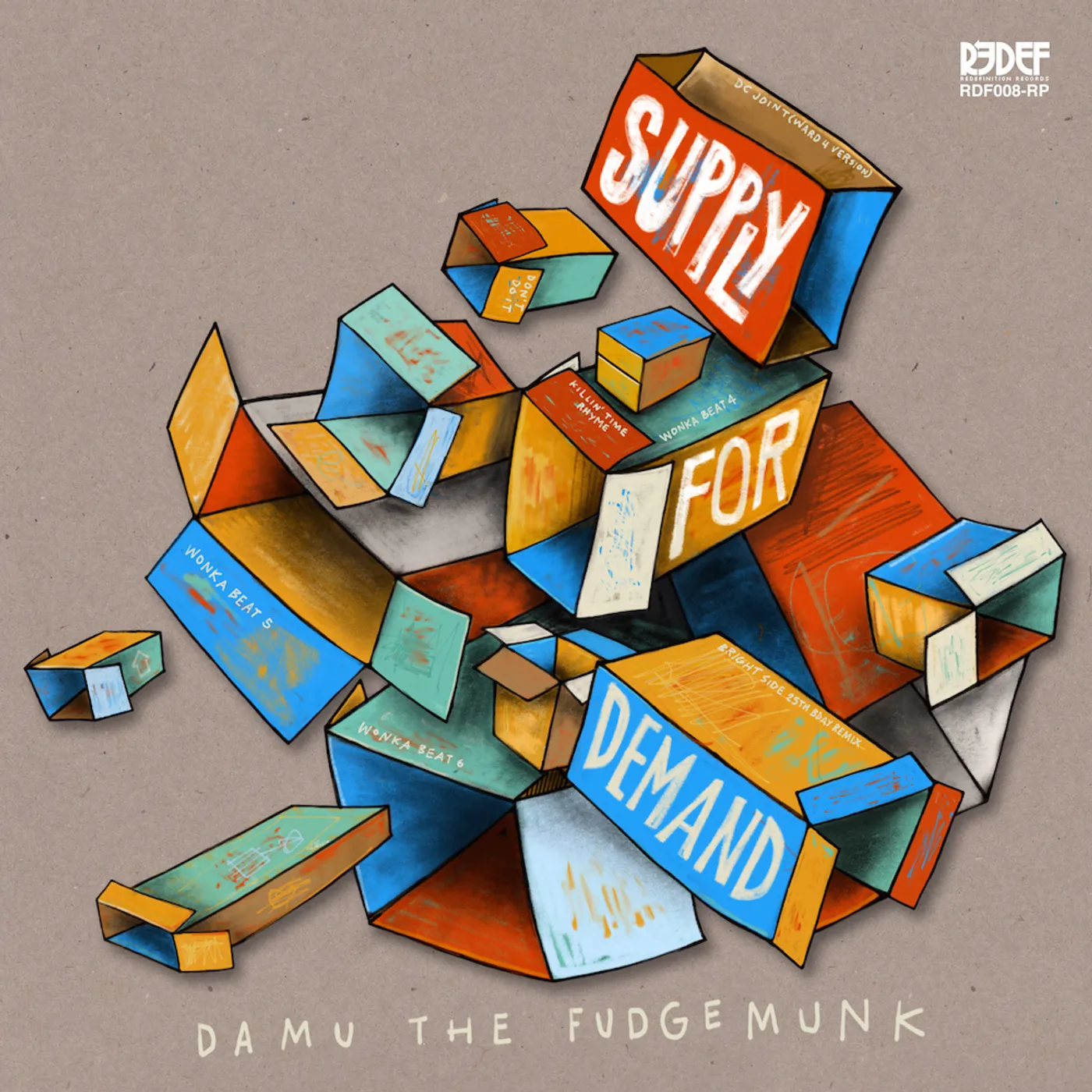 Damu The Fudgemunk Supply For Demand Vinyl Record