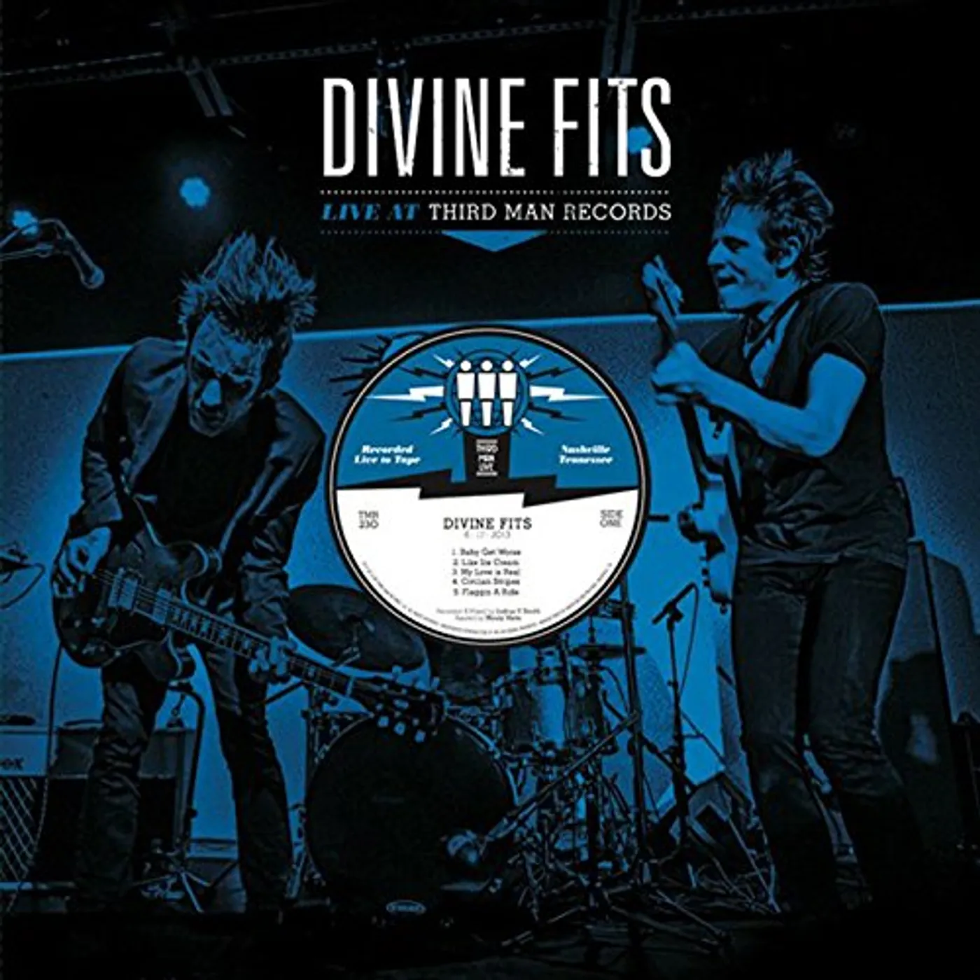 Divine Fits LIVE AT THIRD MAN RECORDS 06-17-2013 Vinyl Record