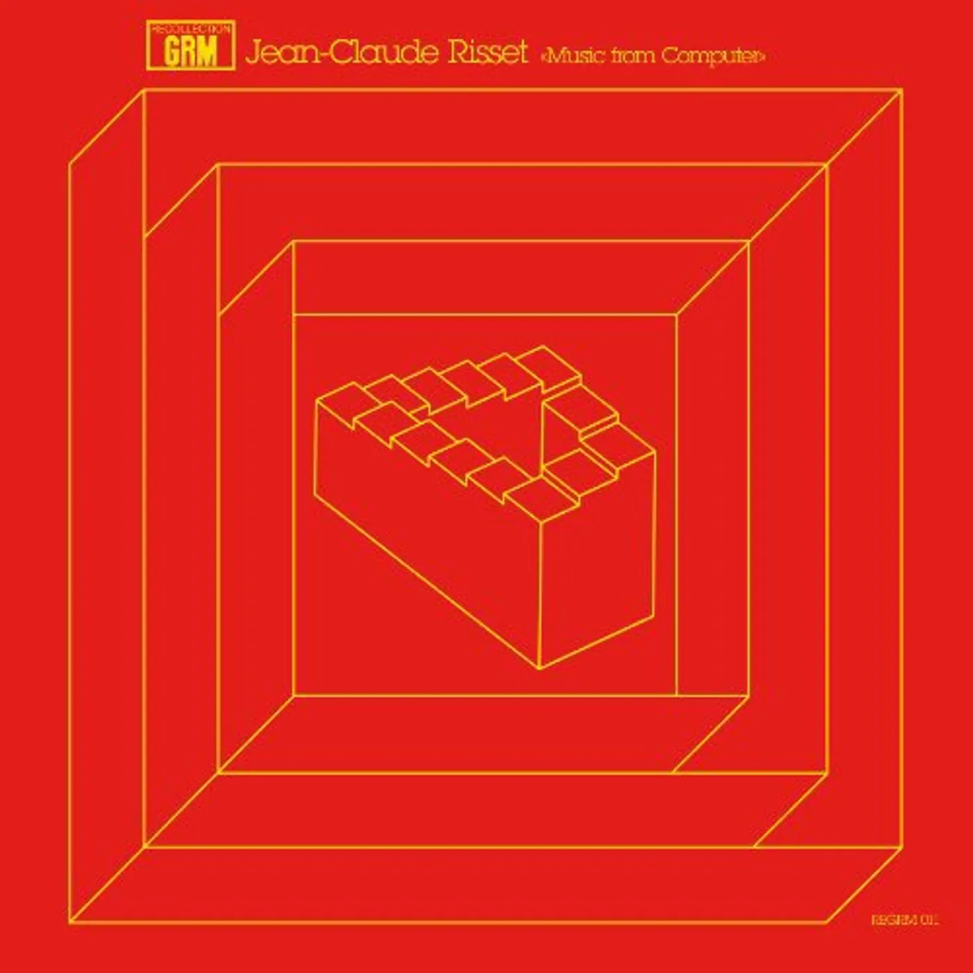 Jean-Claude Risset MUSIC FROM COMPUTER Vinyl Record