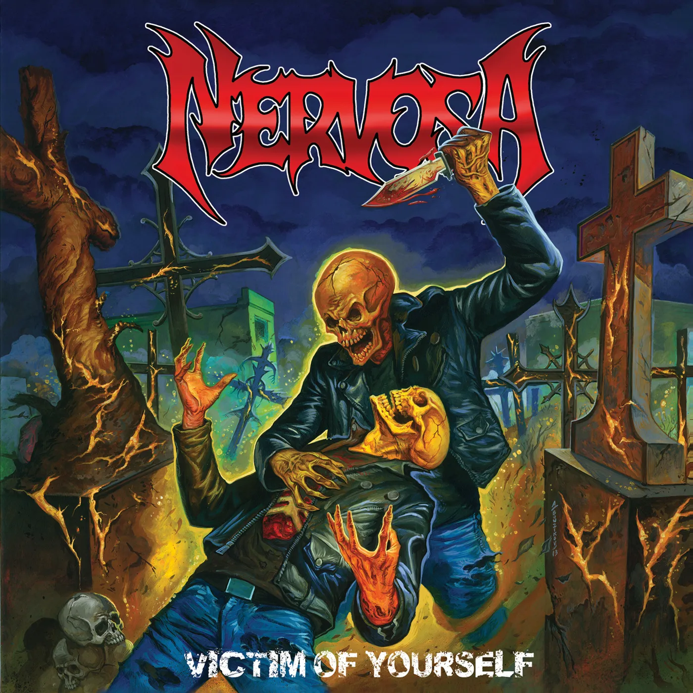 Nervosa VICTIM OF YOURSELF CD