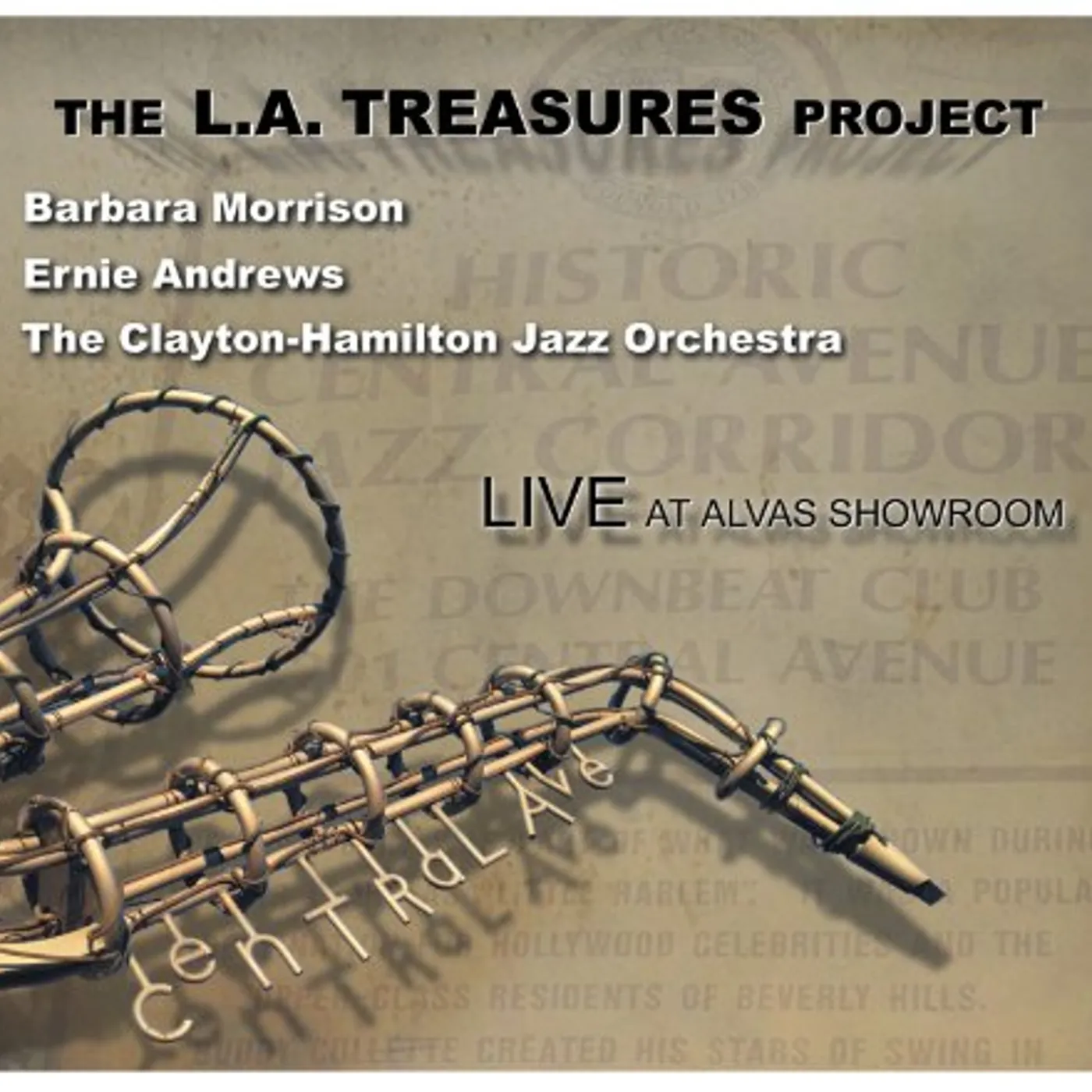 Clayton-Hamilton Jazz Orchestra L.A. TREASURES PROJECT CD