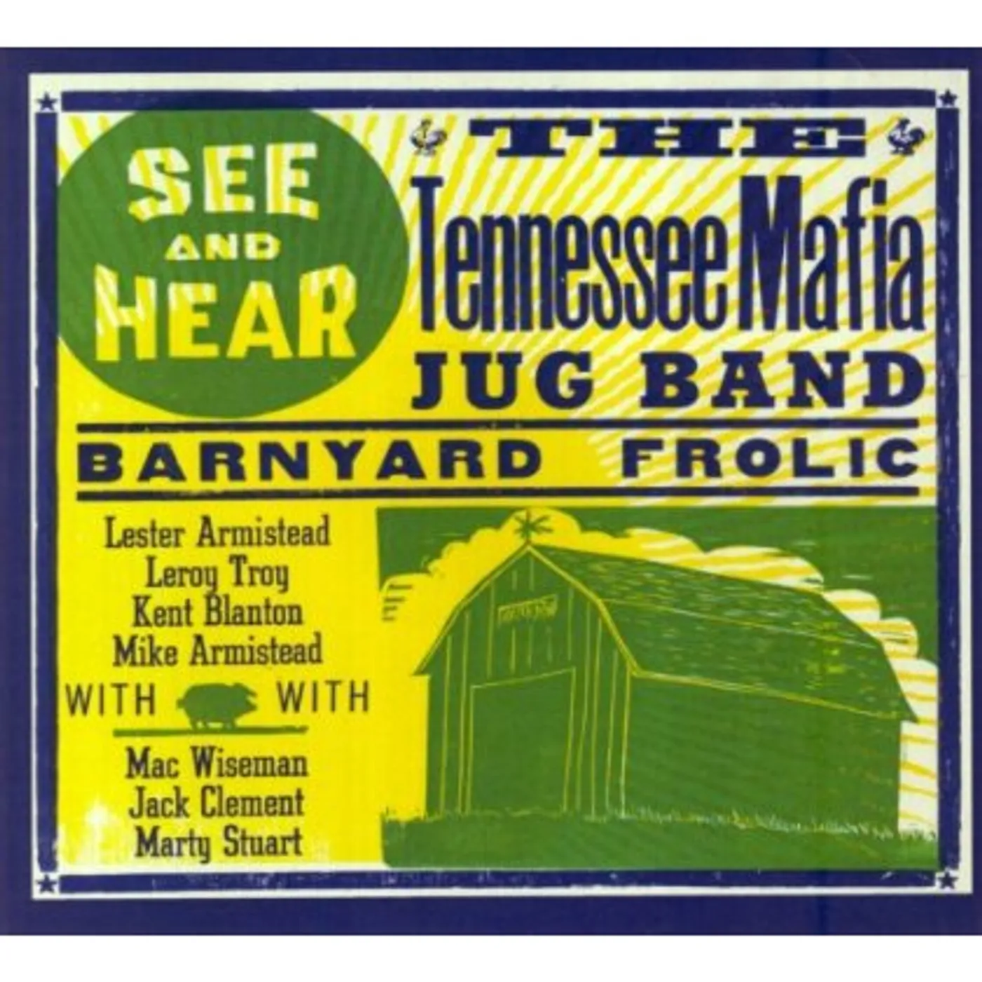 Tennessee Mafia Jug Band BARNYARD FROLIC CD