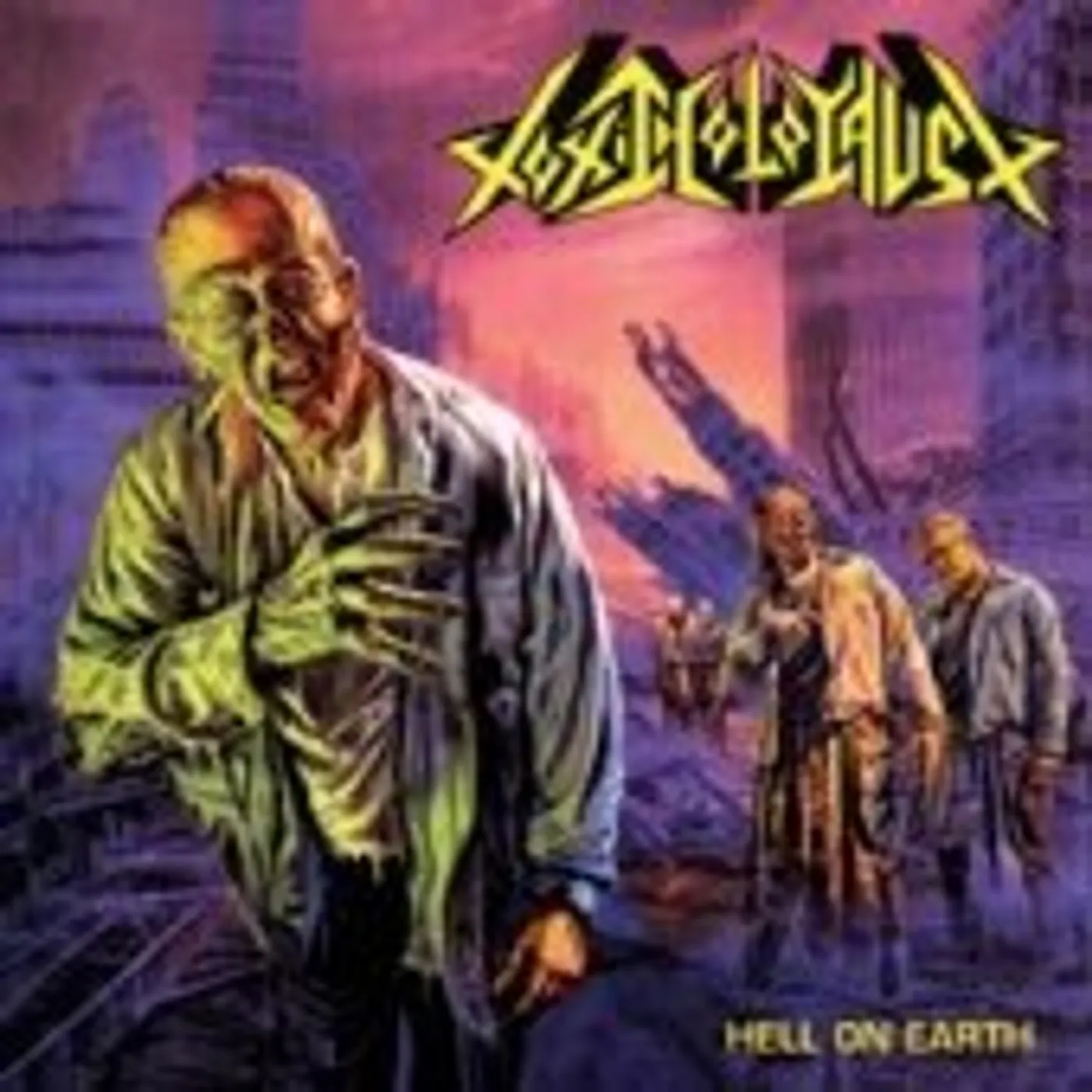 Toxic Holocaust Hell On Earth Vinyl Record