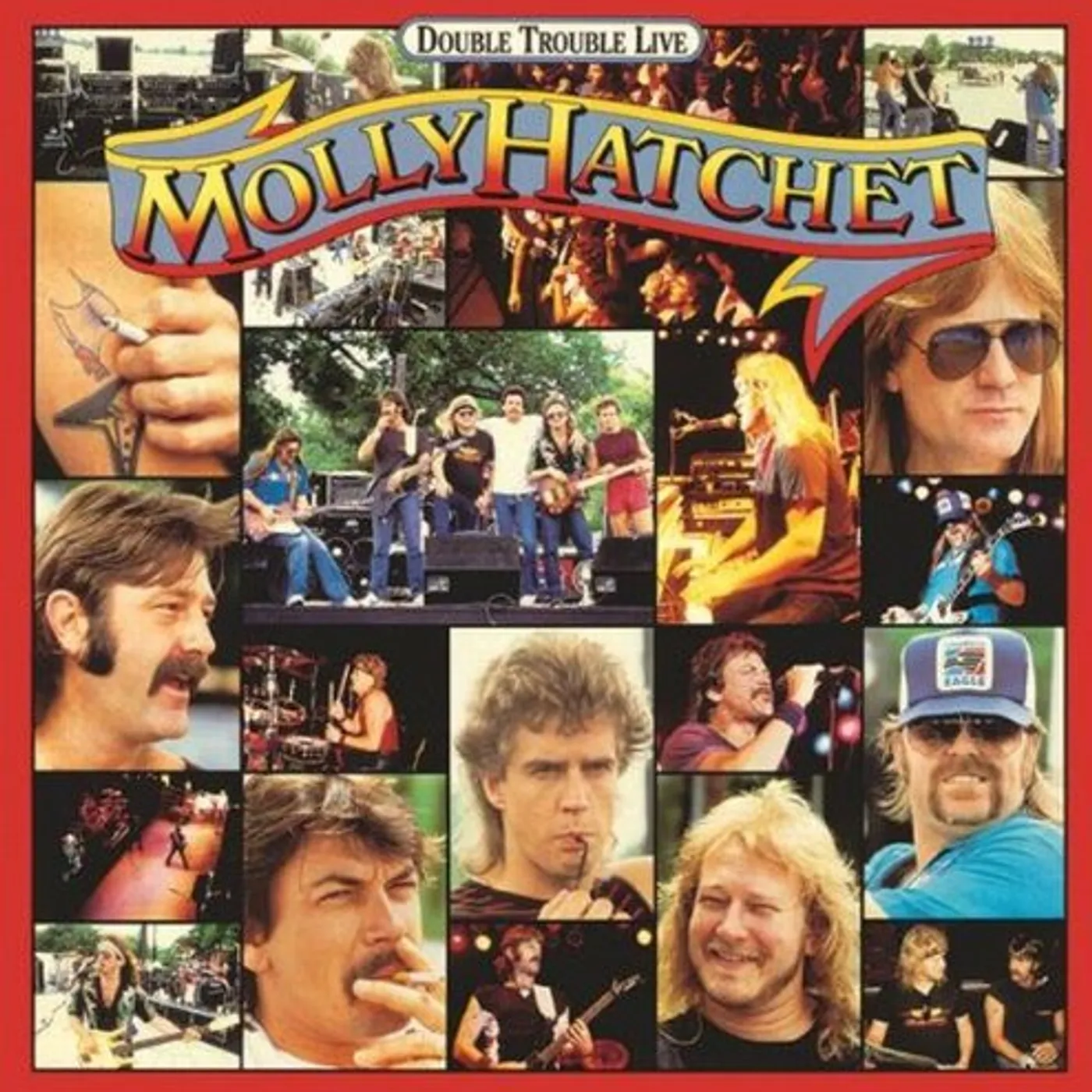 Molly Hatchet DOUBLE TROUBLE Vinyl Record