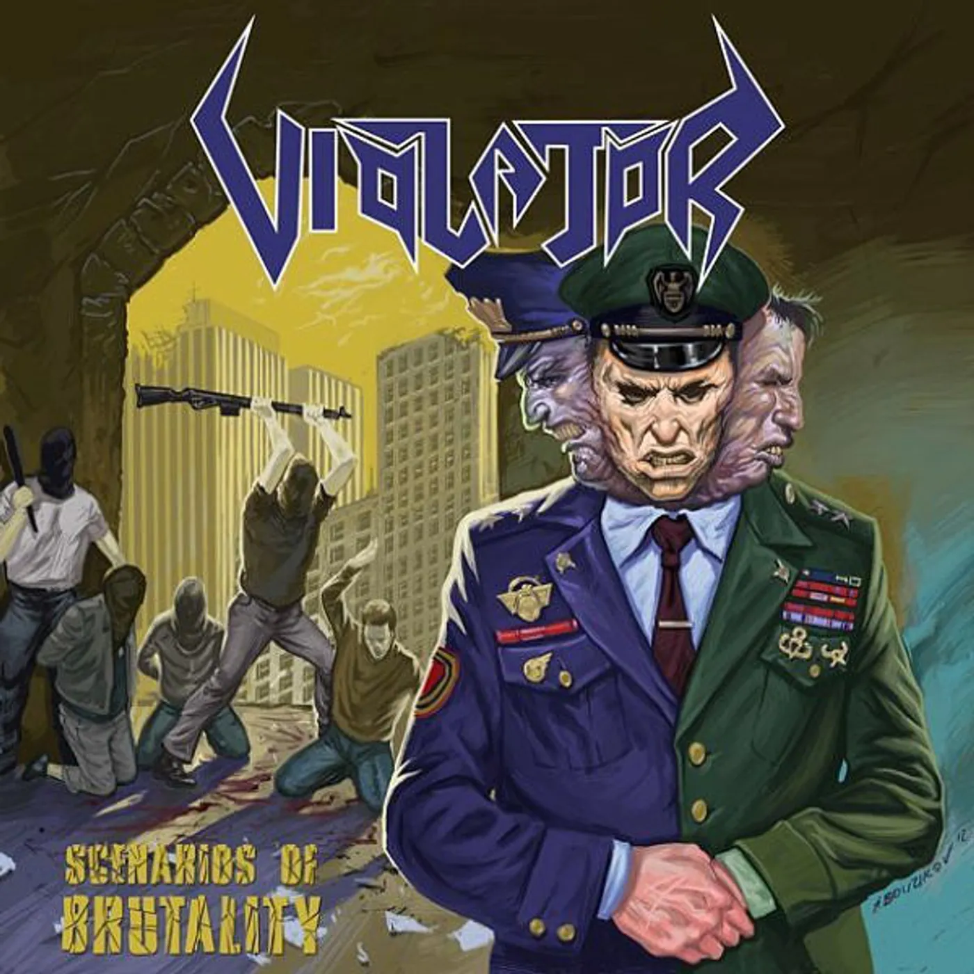 Violator SCENARIOS OF BRUTALITY (GER) (Vinyl)