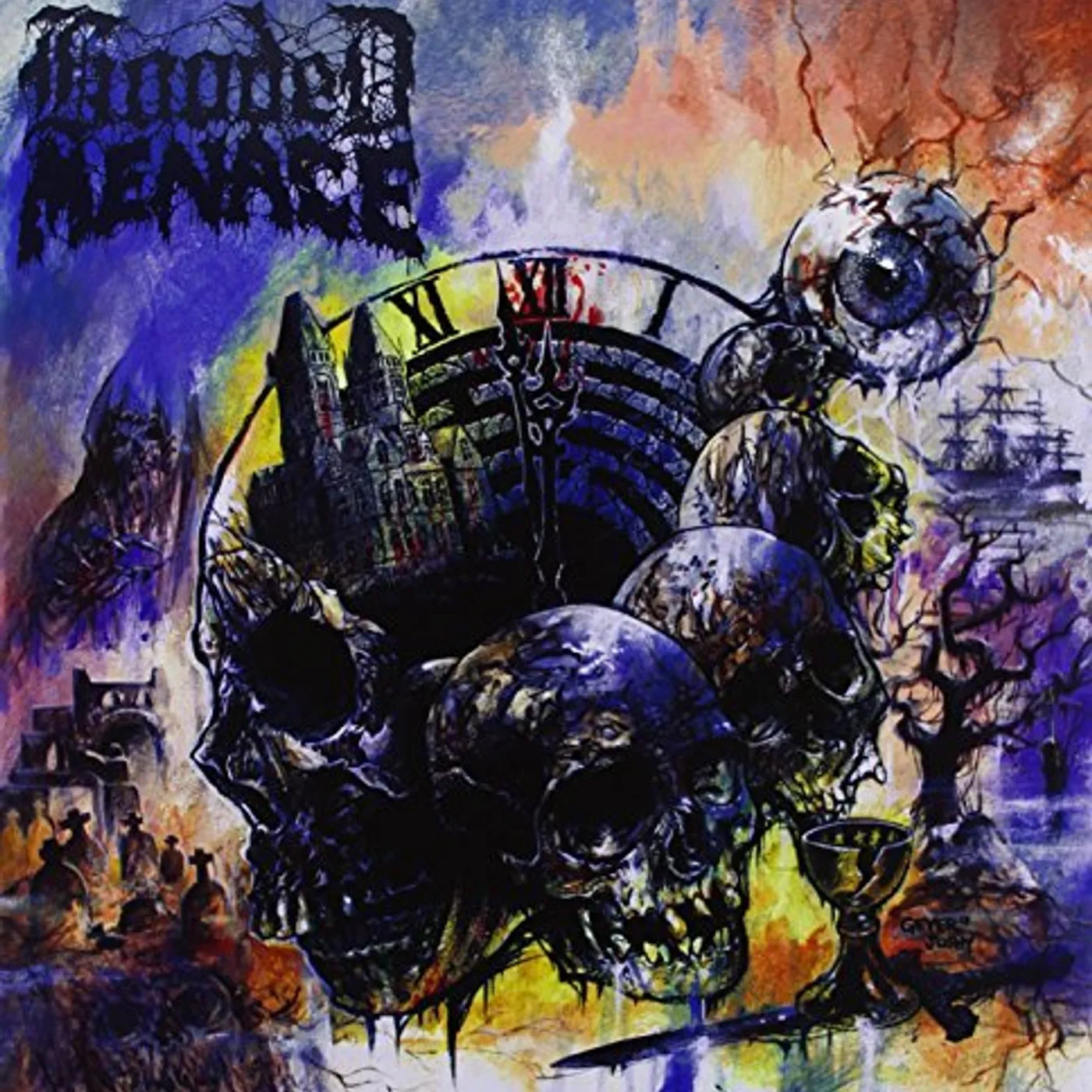 Hooded Menace LABYRINTH OF CARRION BREEZE Vinyl Record - UK Release