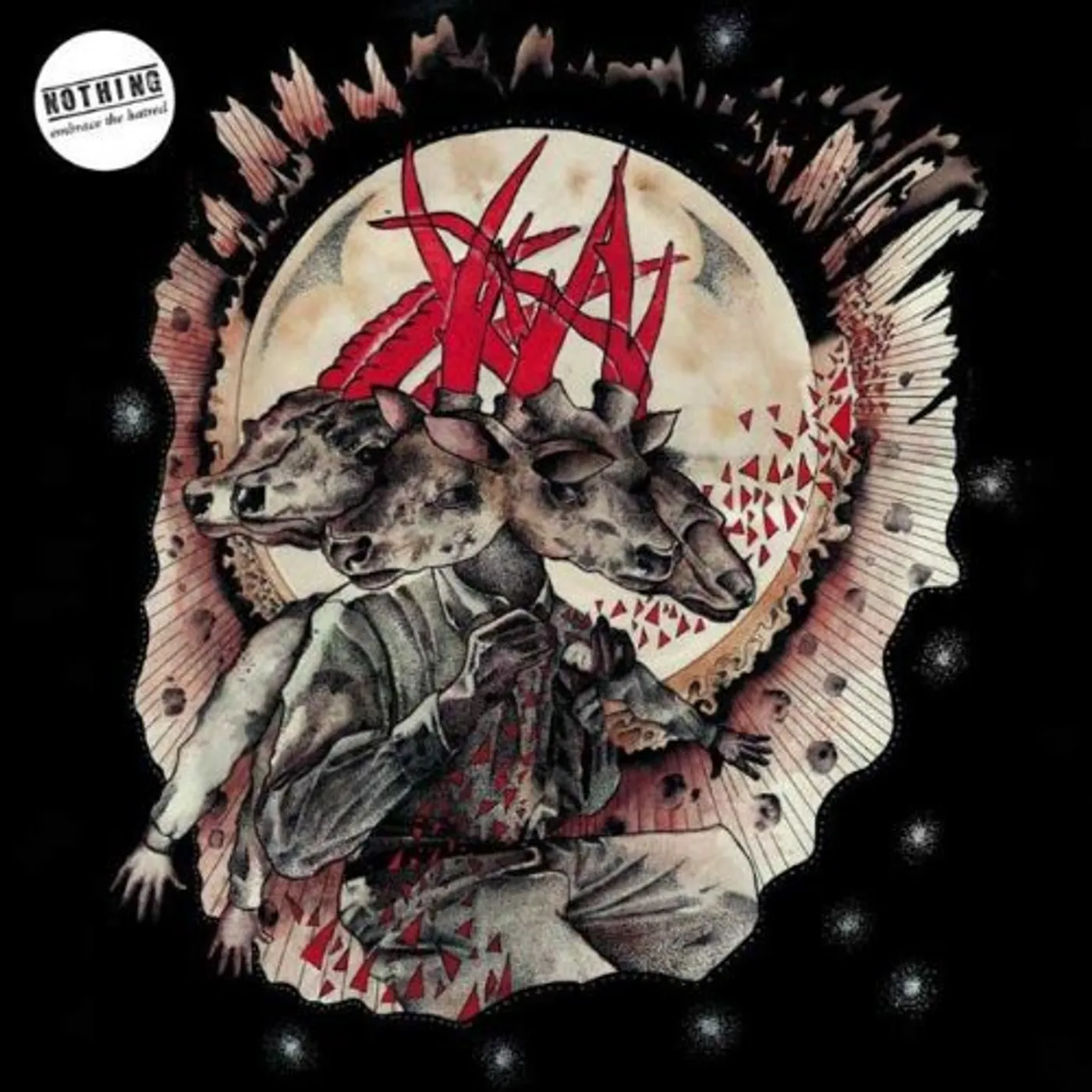 Nothing WE EMBRACE THE HATRED Vinyl Record