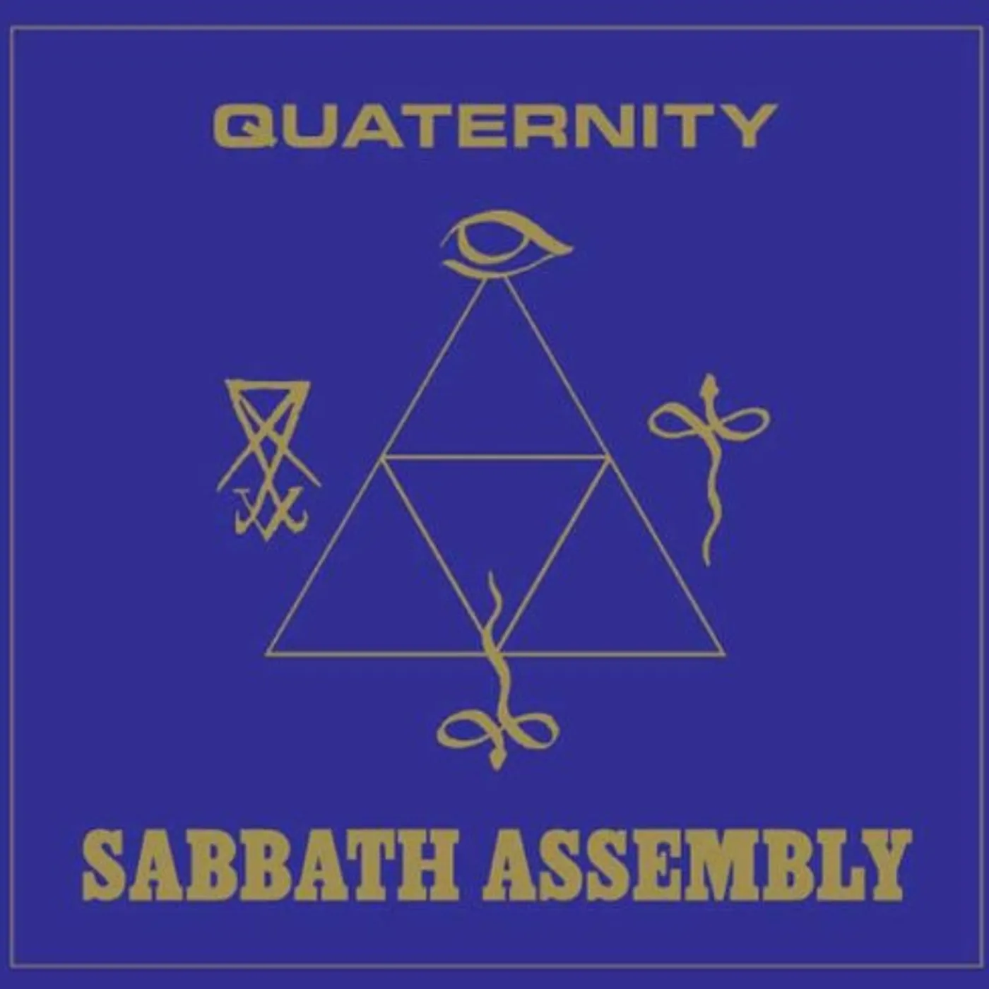 Sabbath Assembly QUATERNITY (LTD GOLD) Vinyl Record - UK Release