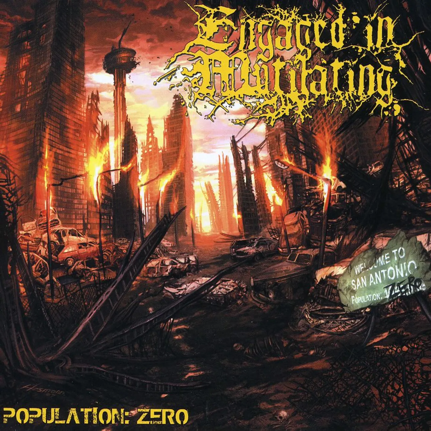 Engaged in Mutilating POPULATION: ZERO CD