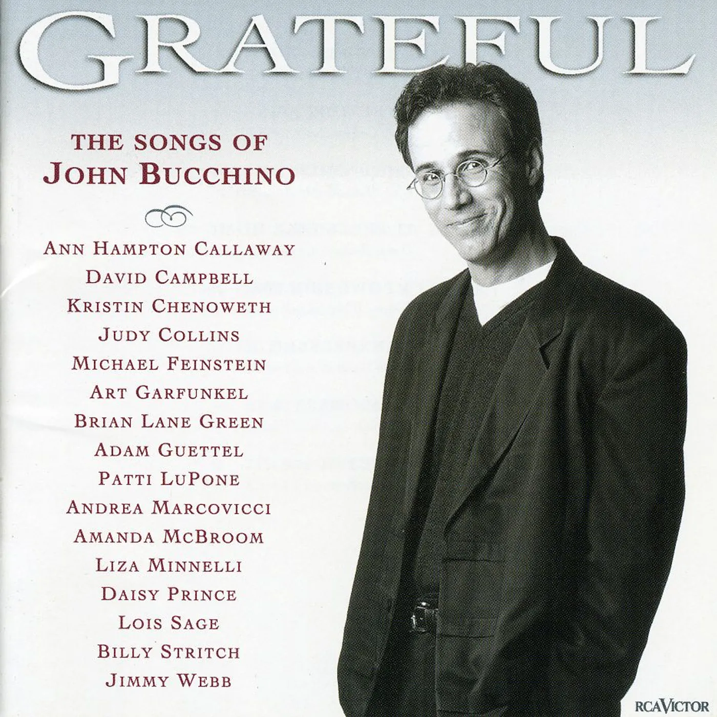 GRATEFUL: SONGS OF JOHN BUCCHINO CD