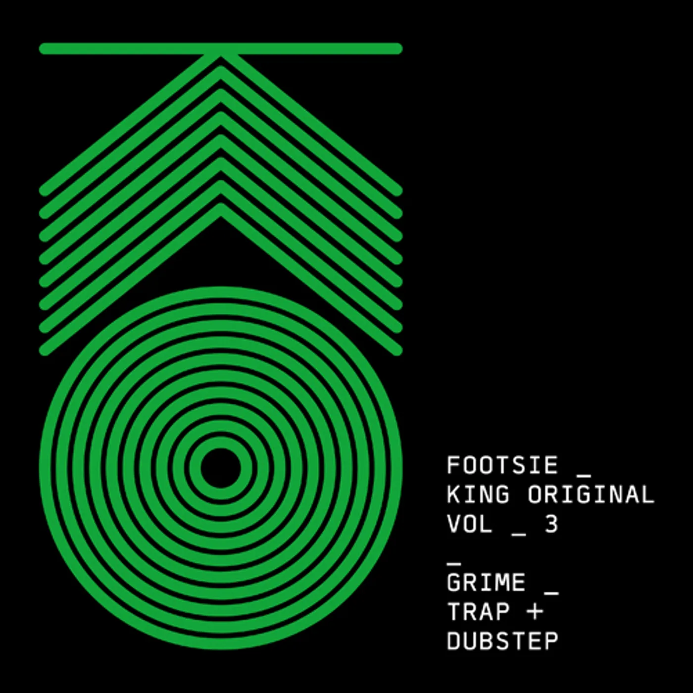 Footsie KING ORIGINAL 3: GRIME TRAP & DUBSTEP CD