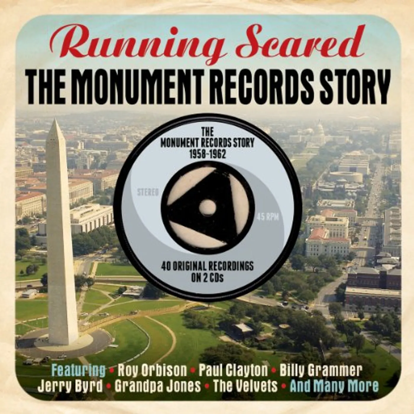 RUNNING SCARED. MONUMENT RECORDS STORY 1958-62 CD