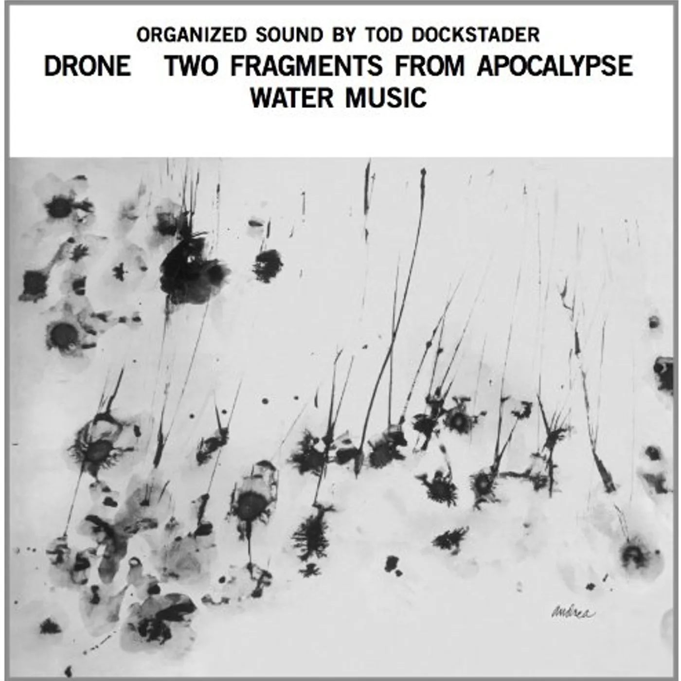 Tod Dockstader ORGANIZED SOUND: DRONE TWO FRAGMENTS FROM APOCALYP Vinyl Record