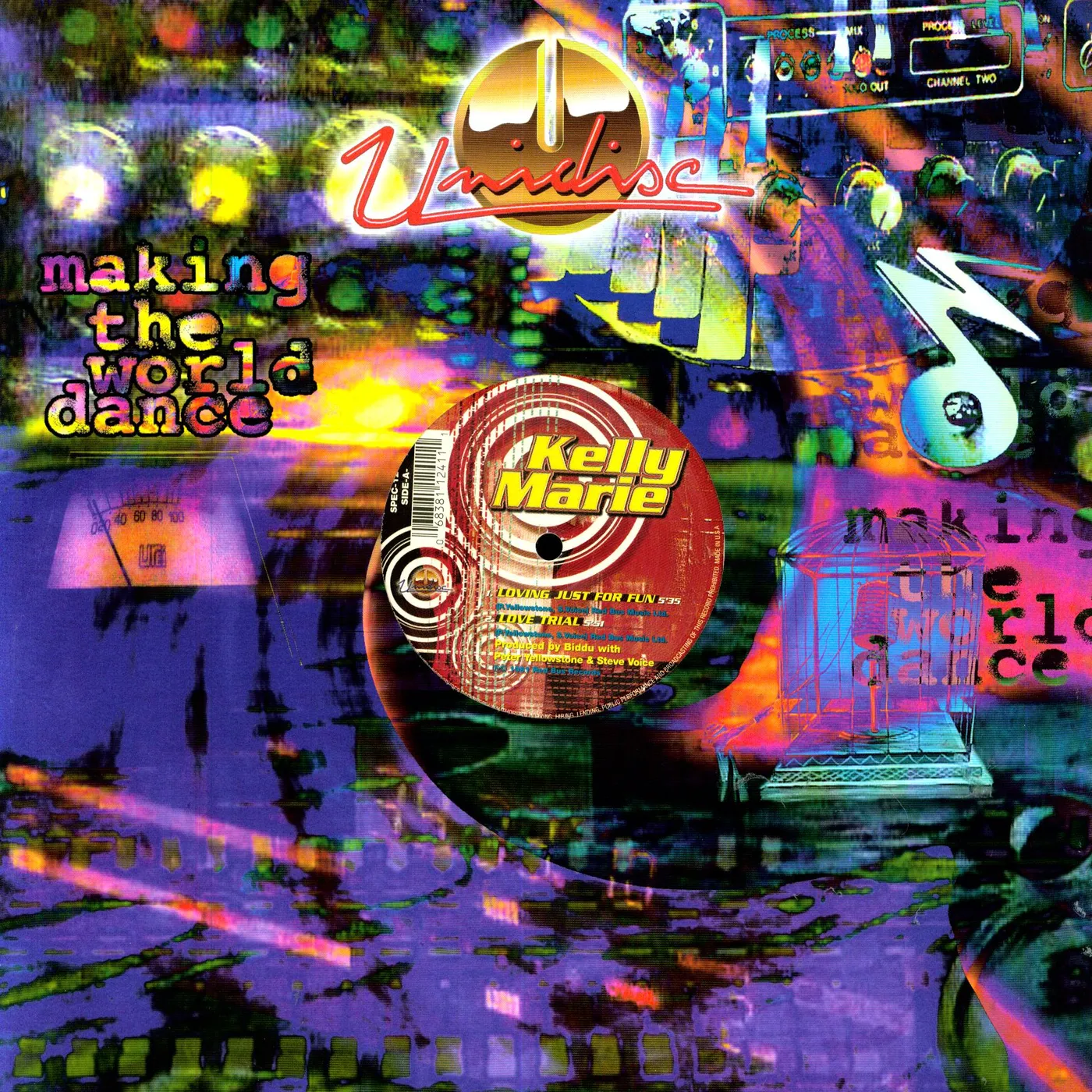 Kelly Marie LOVE TRIAL/LOVING JUST FOR FUN Vinyl Record