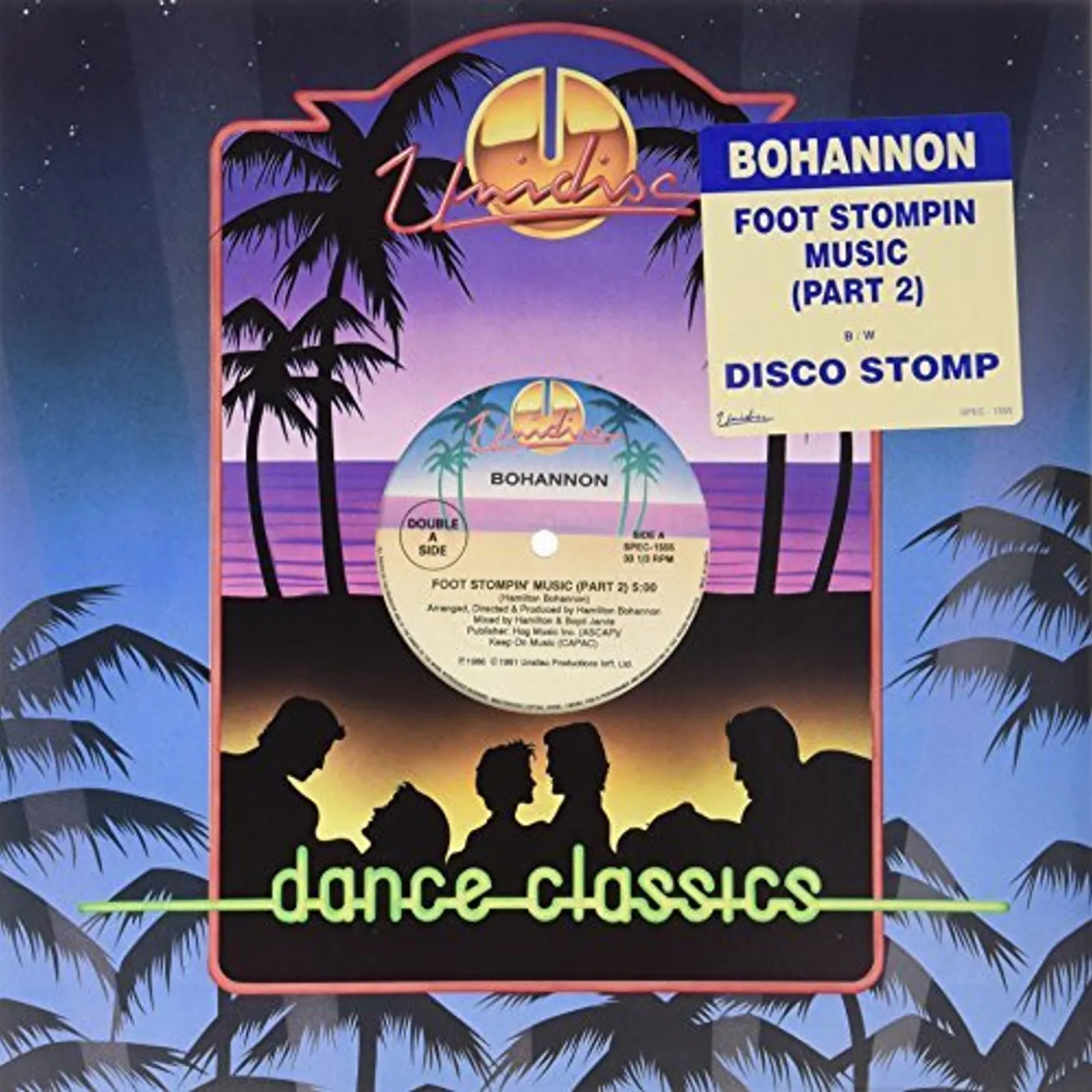 Bohannon FOOT STOMPIN MUSIC/DISCO STOMP Vinyl Record