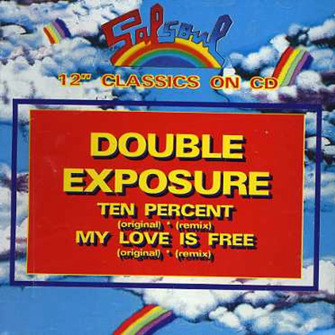 Double Exposure TEN PERCENT /MY LOVE IS FREE CD