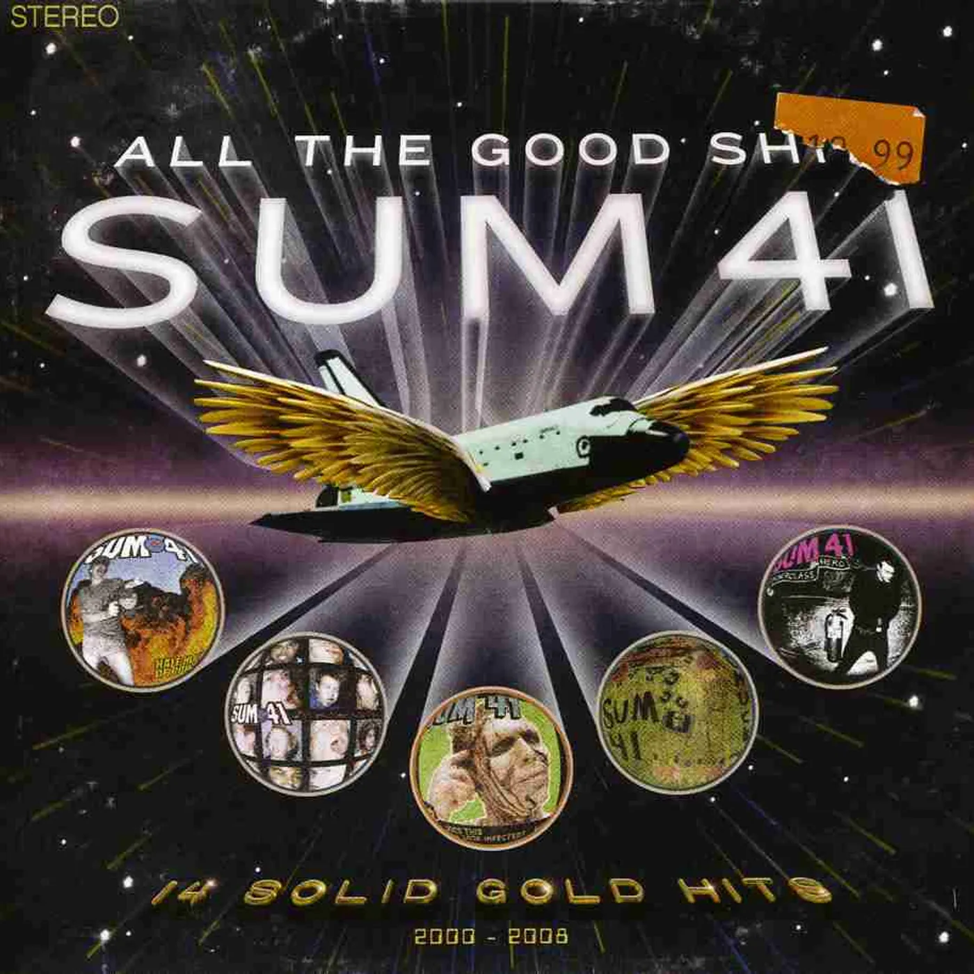 Sum 41 ALL THE GOOD SHIT: 14 SOLID GOLD HITS CD