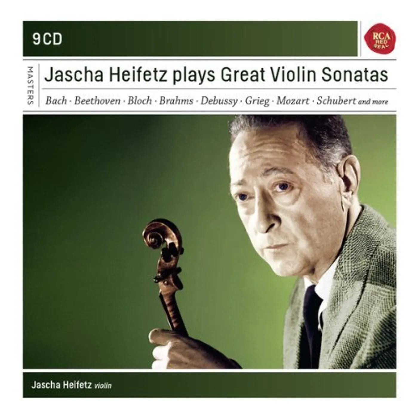 Jascha Heifetz PLAYS SONATAS FOR VIOLIN CD
